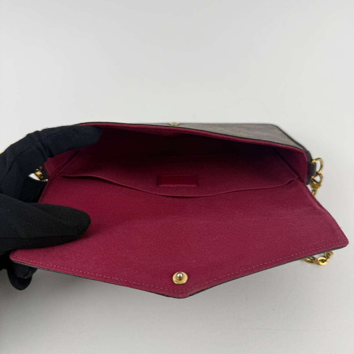 Pochette Félicie — Monogram Canvas — Gold-Tone Hardware