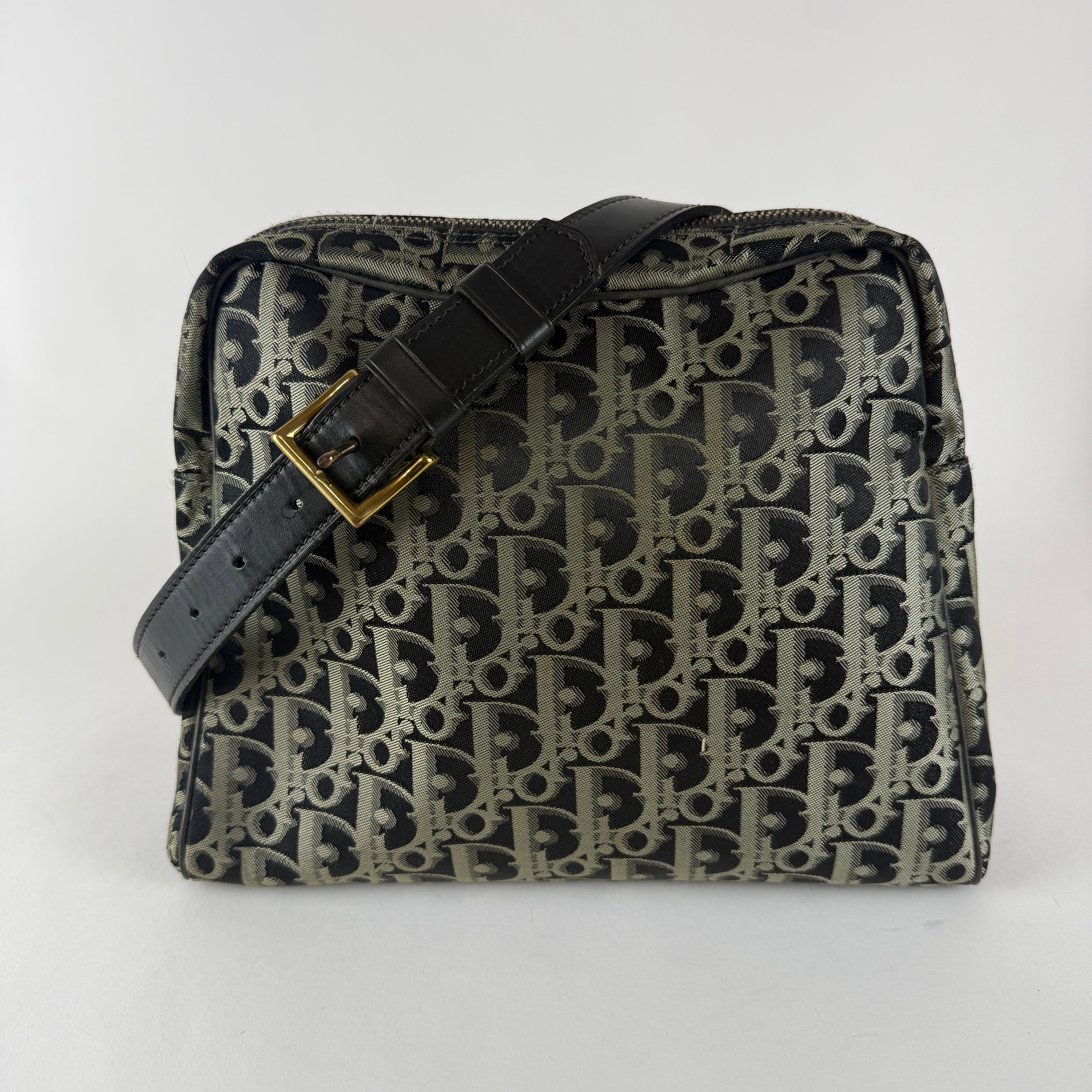 Vintage Trotter Crossbody Bag — Oblique Canvas