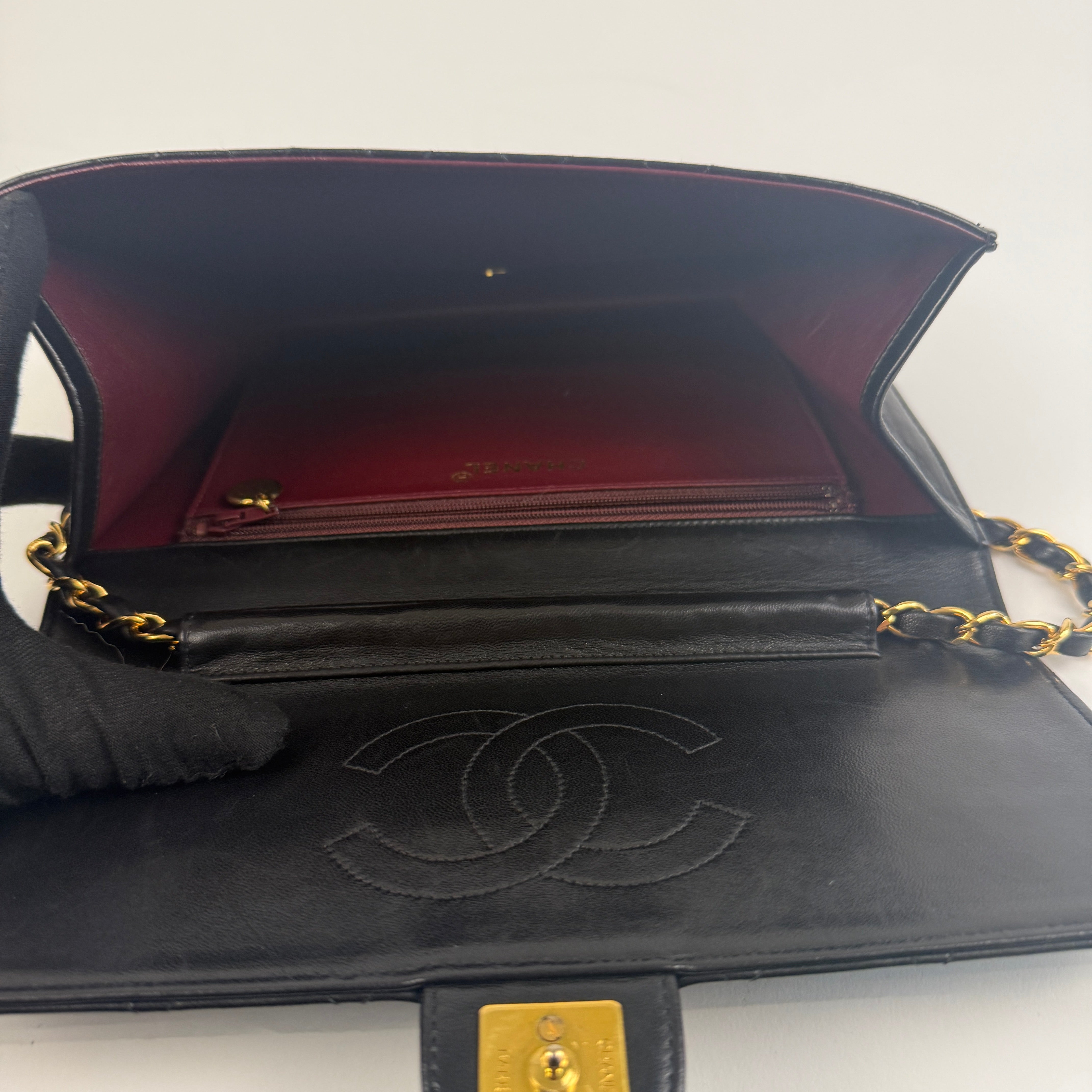 Vintage One Flap 24K Gold