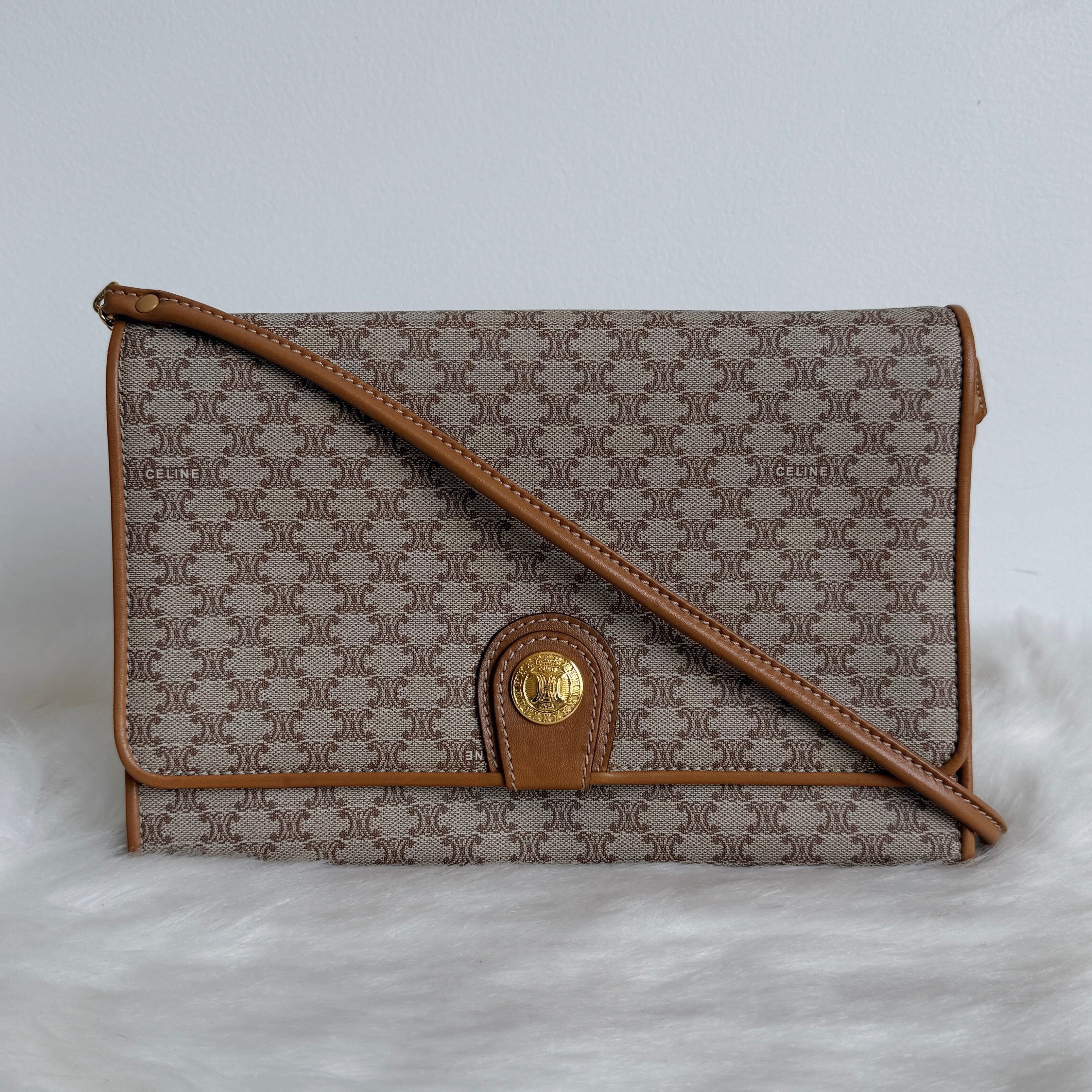 Vintage Triomphe Crossbody Bag