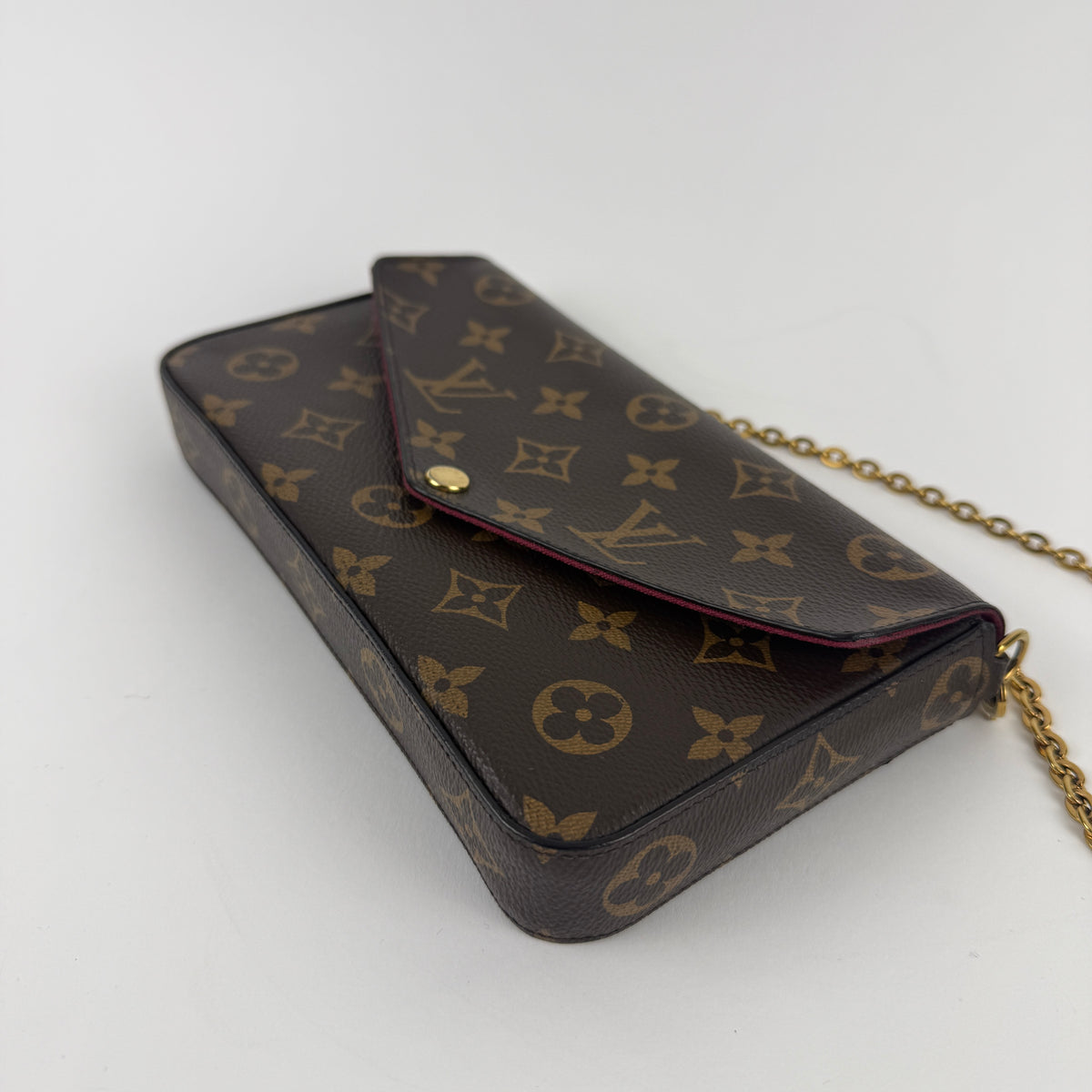 Pochette Félicie — Monogram Canvas — Gold-Tone Hardware