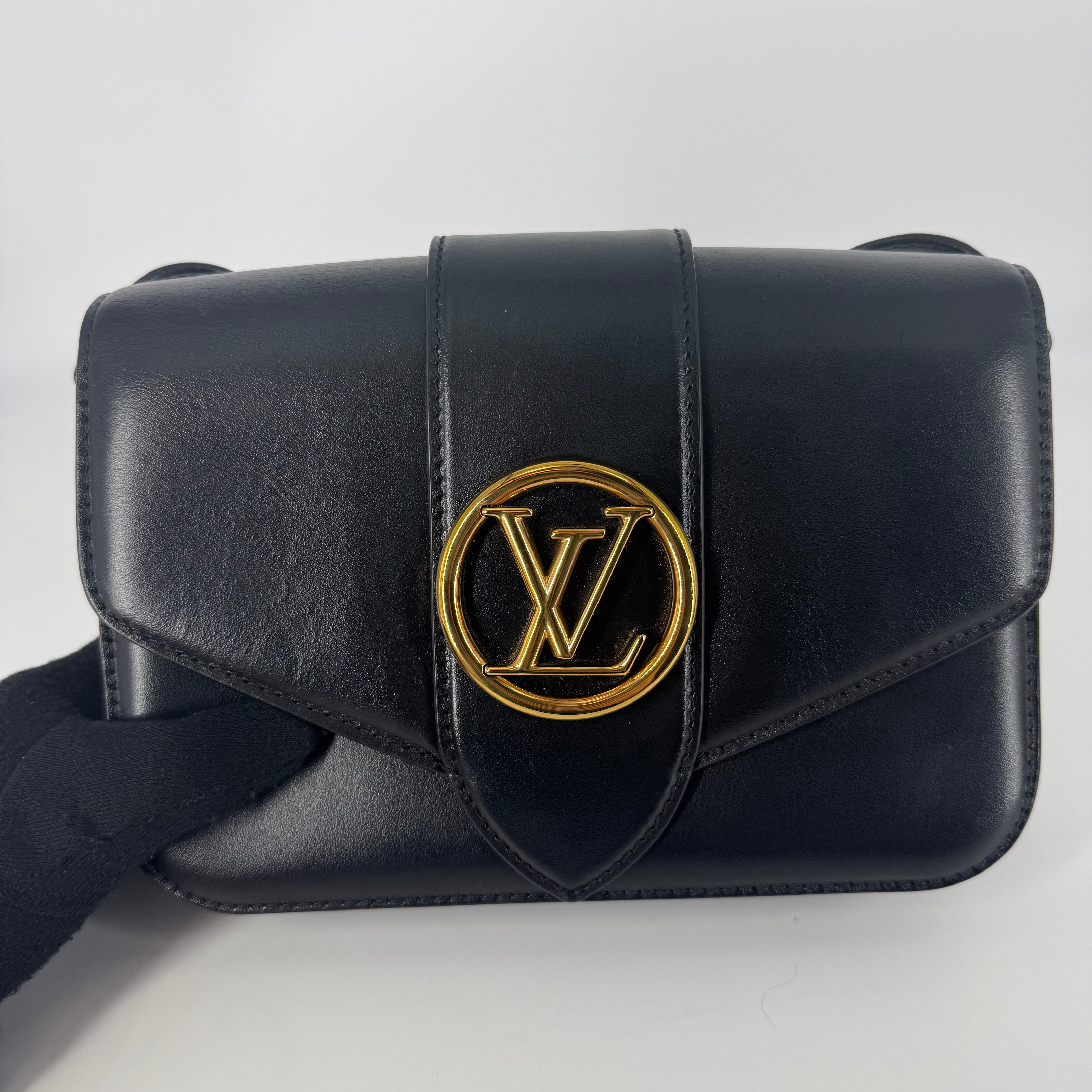Pont Neuf Bag – Black Leather