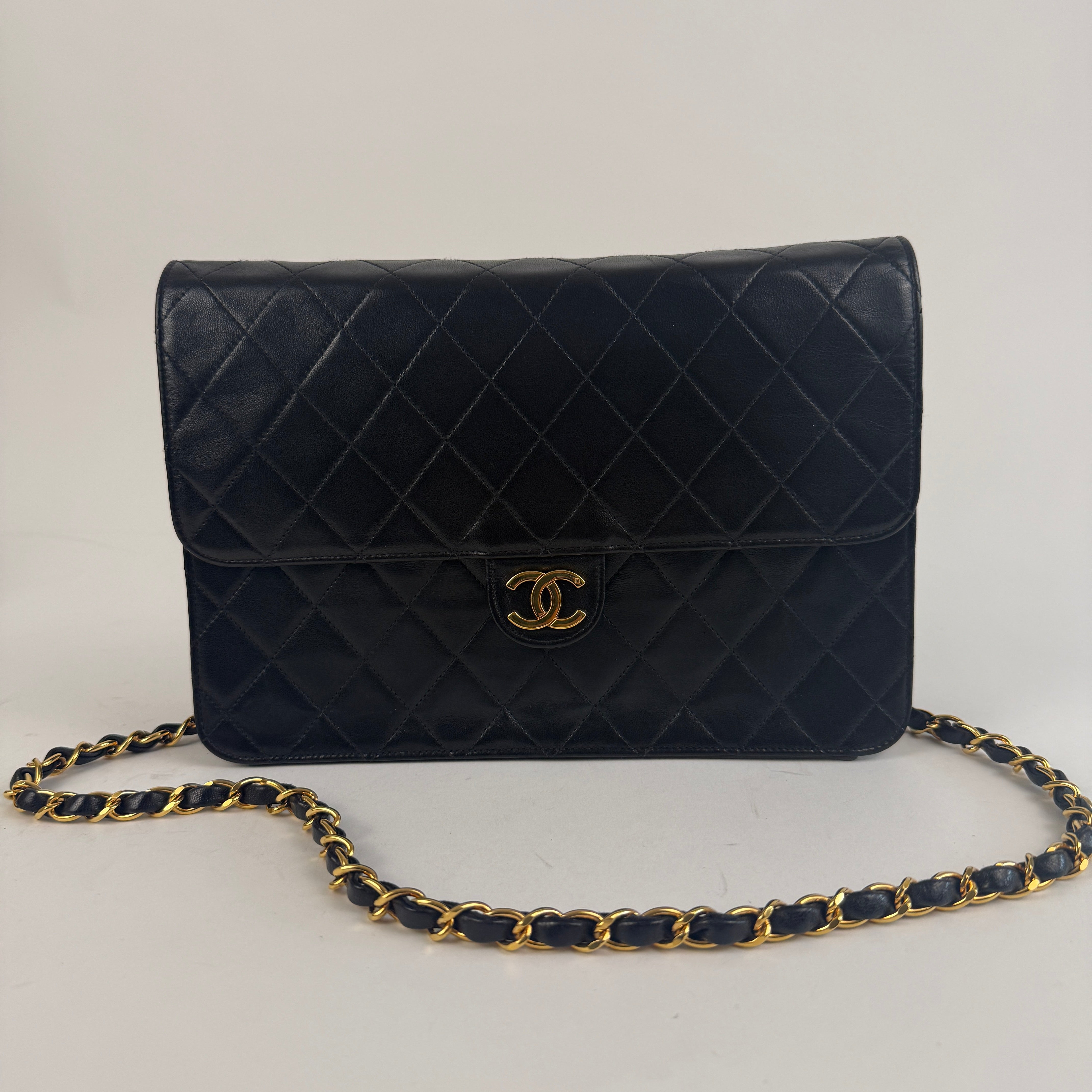 Vintage One Flap 24K Gold