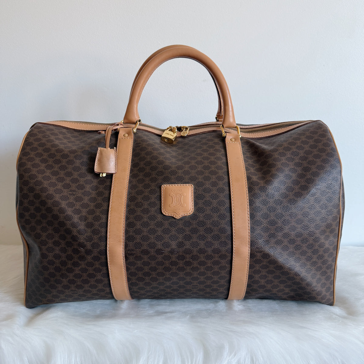 Vintage Travel Bag — Macadam Canvas