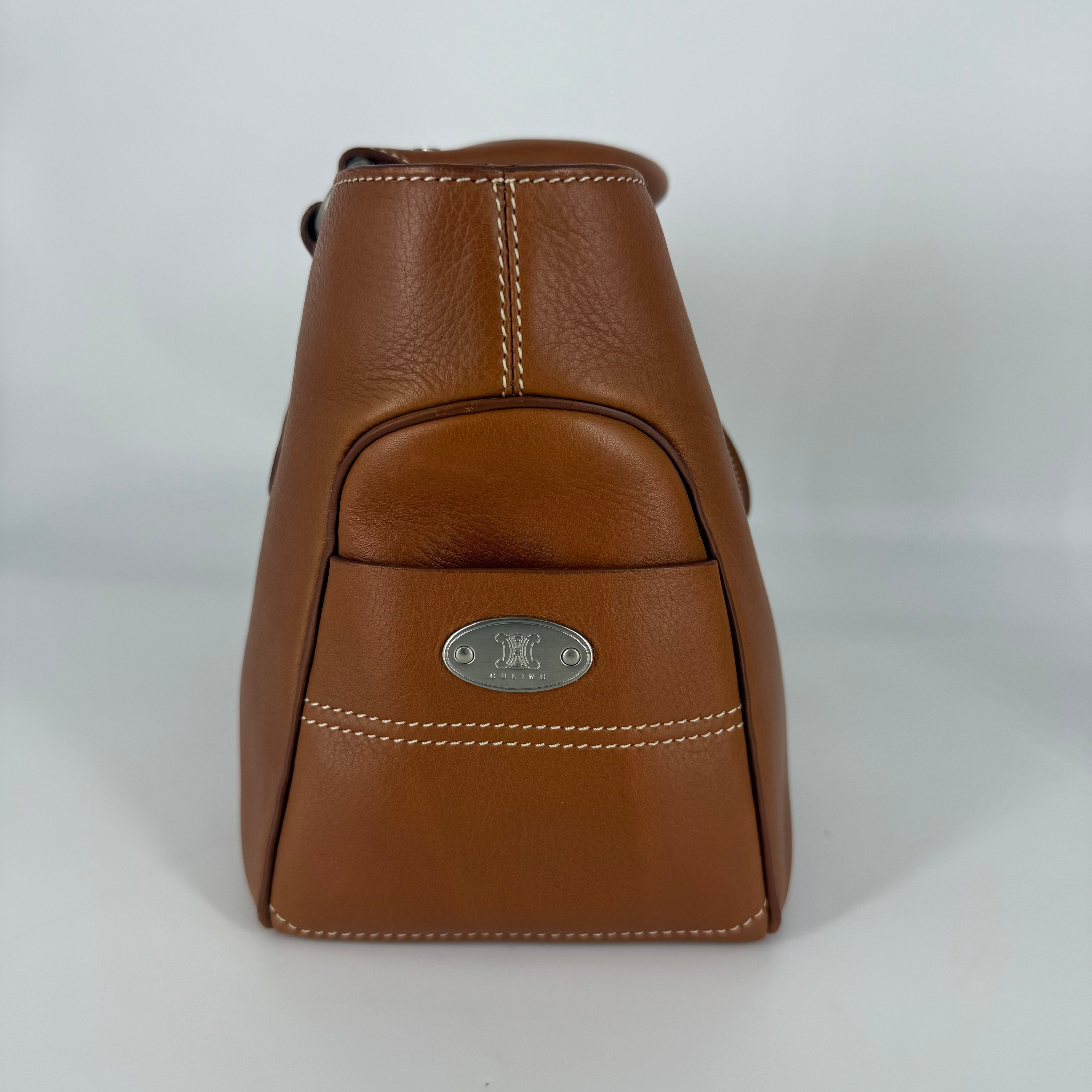 CÉLINE Boogie Bag – Brown Leather