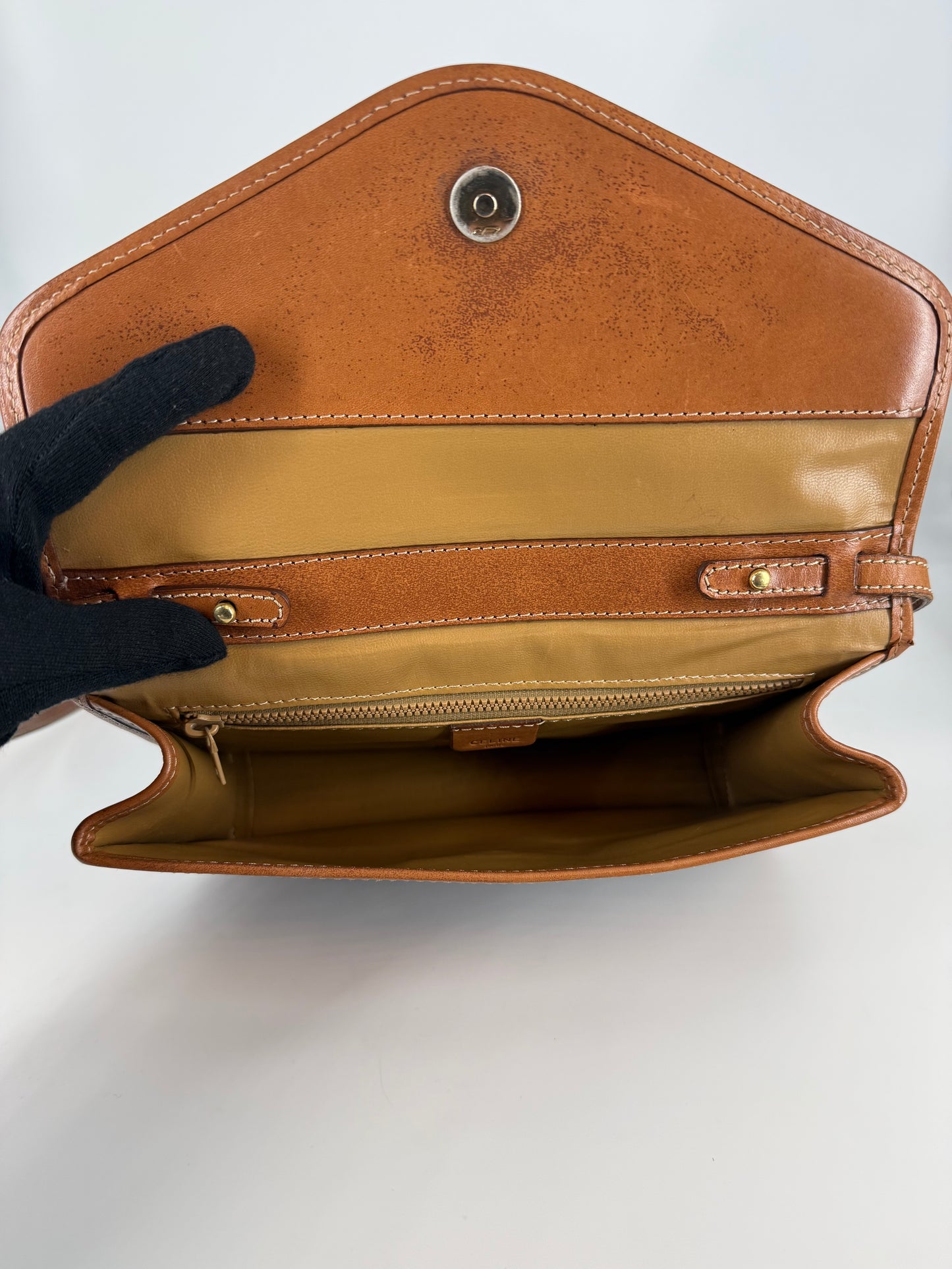 CELINE Macadam Envelope Crossbody