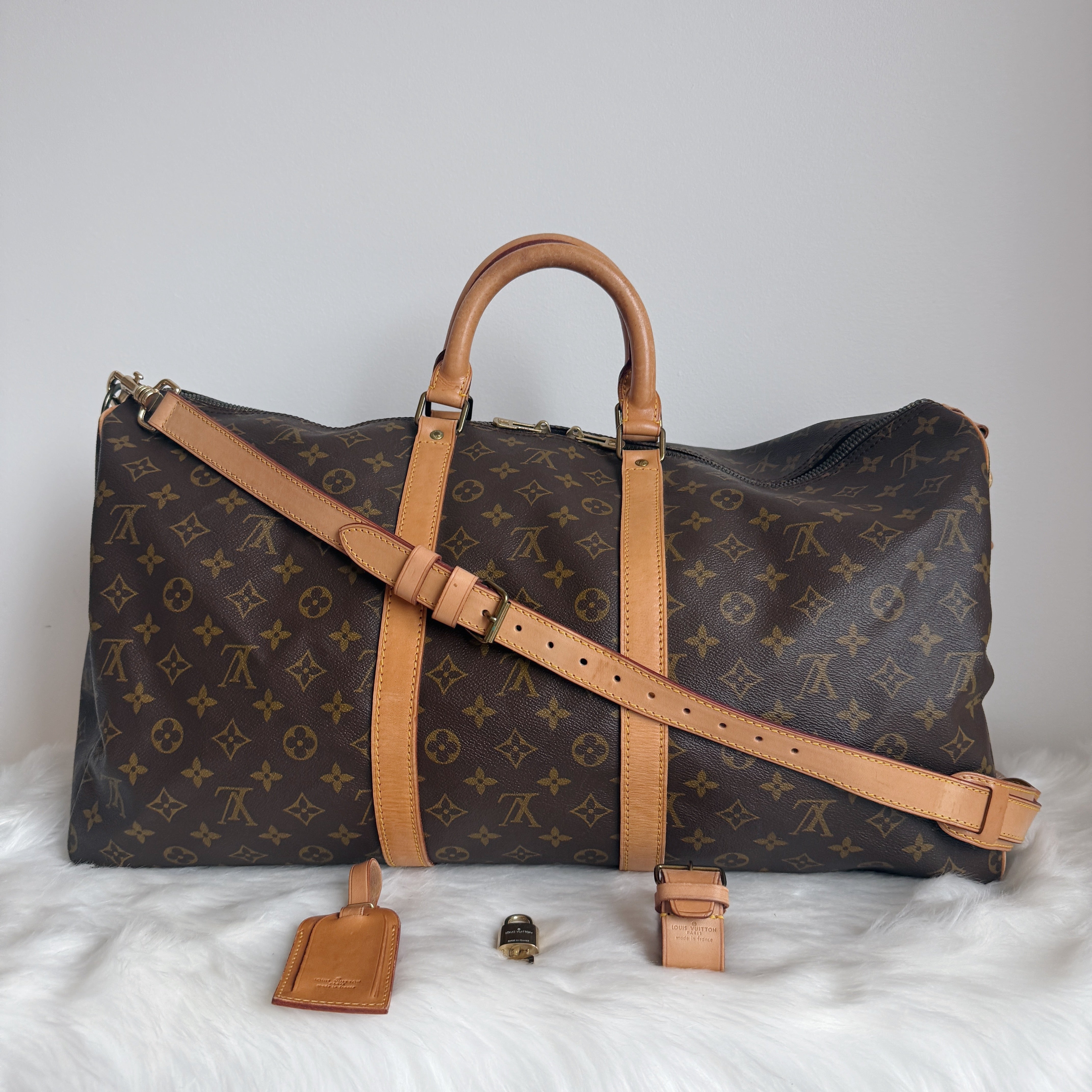 Keepall 55 Bandoulière — Monogram Canvas