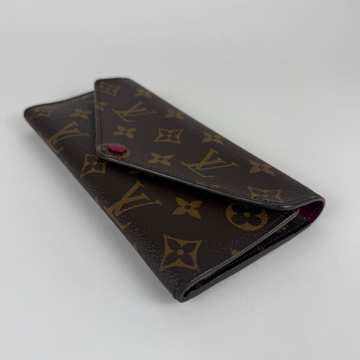 Joséphine Wallet — Monogram Canvas — Fuchsia