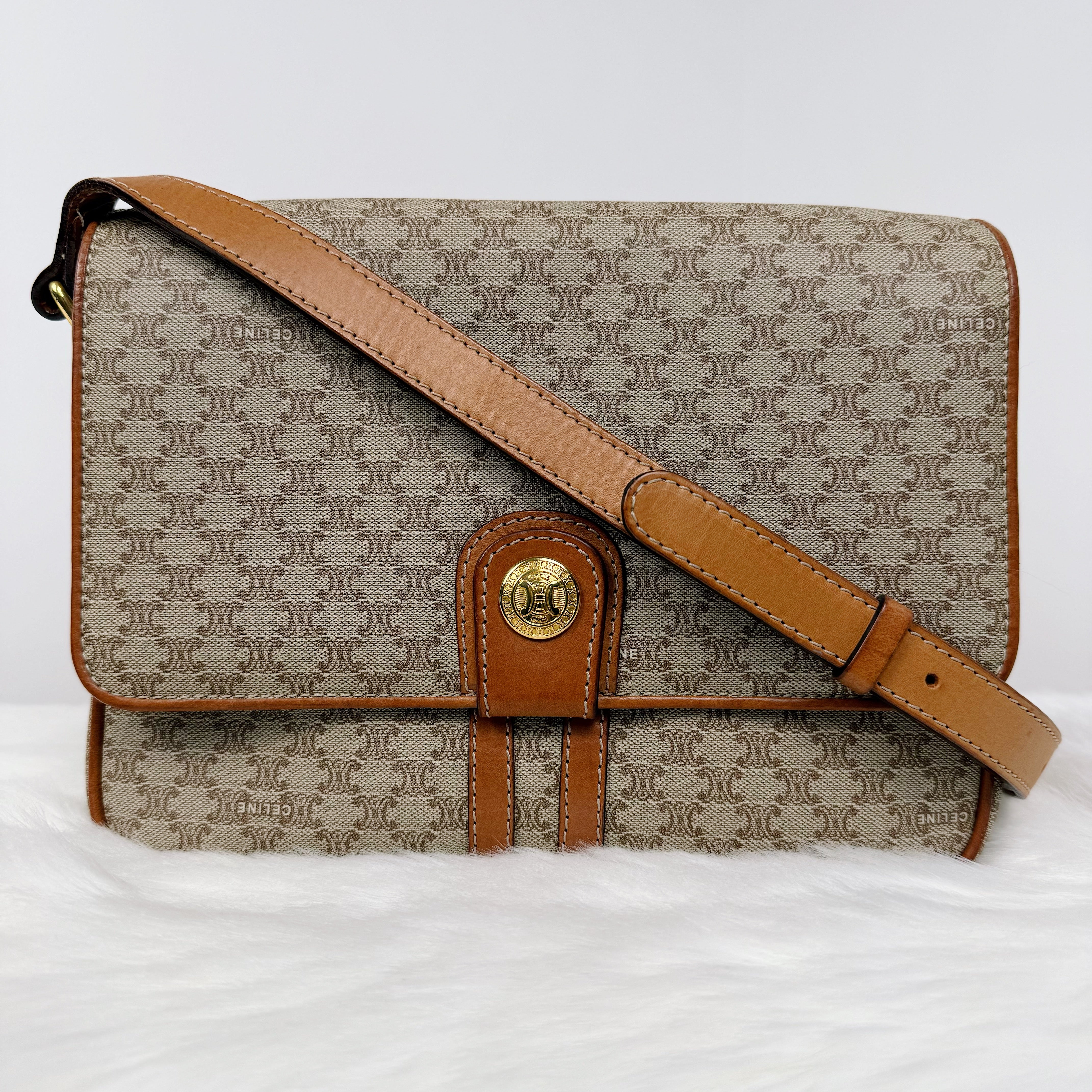CÉLINE Macadam Crossbody Bag