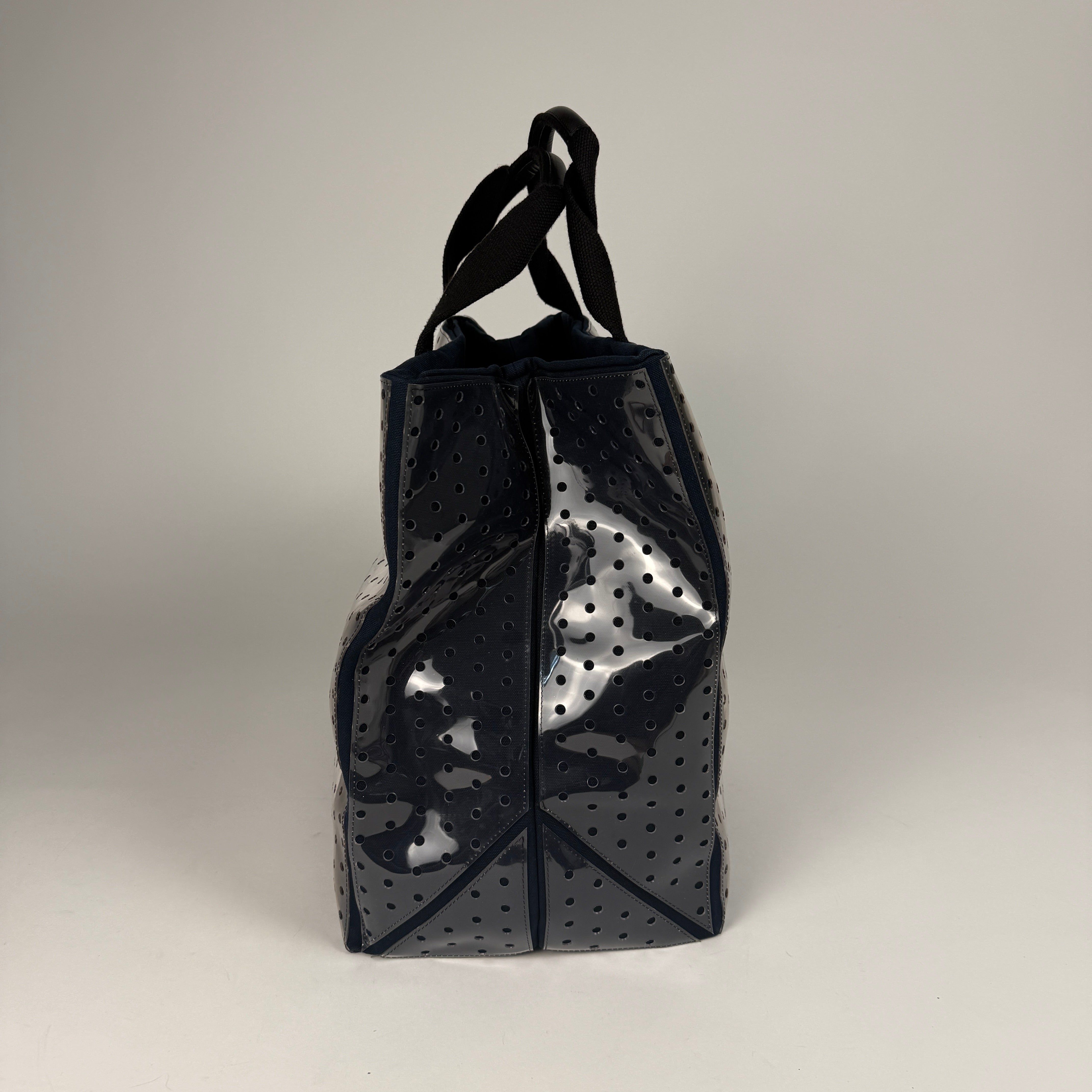 Coco Mark Vinyl Canvas Tote Bag