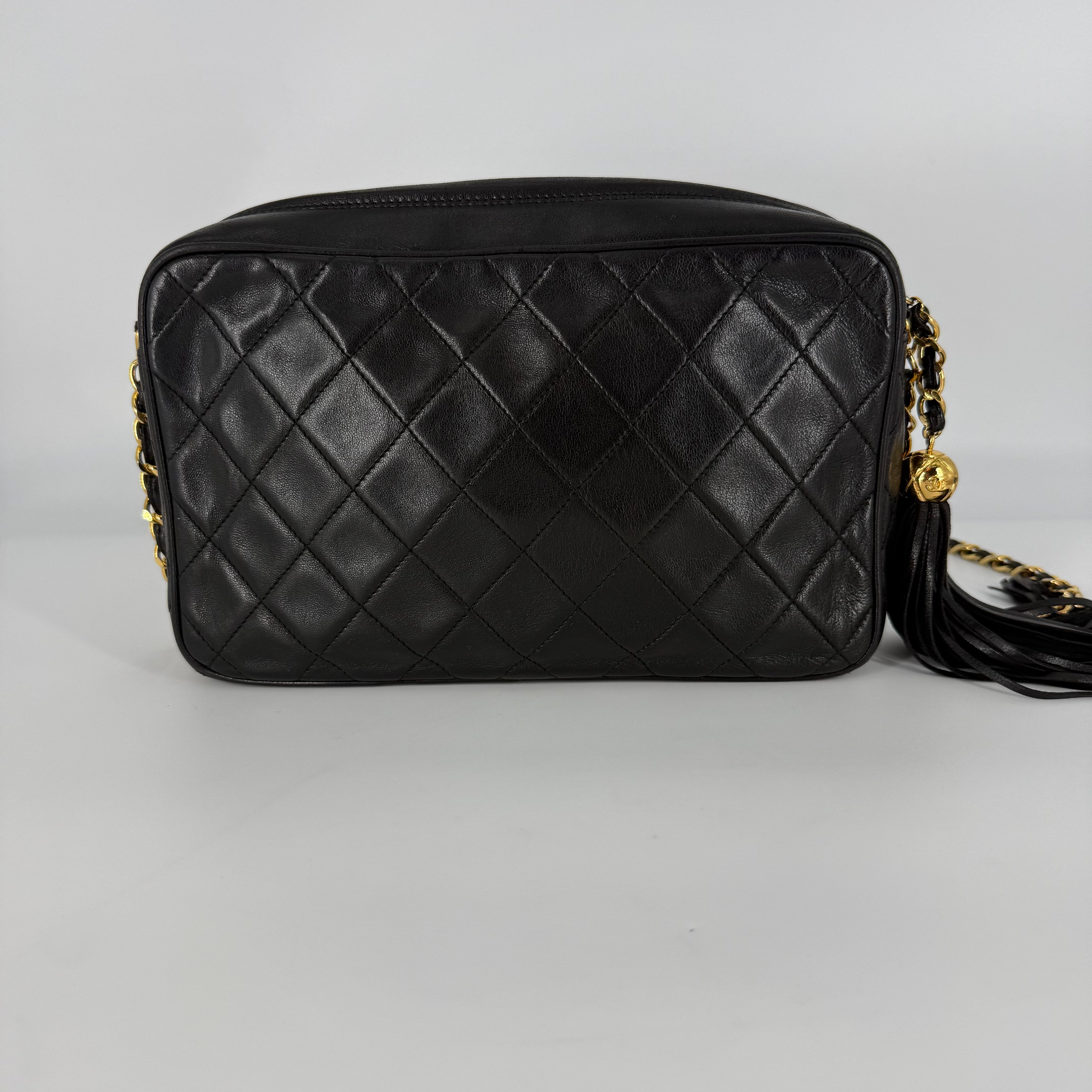 Vintage 24-Karat Gold Camera Bag