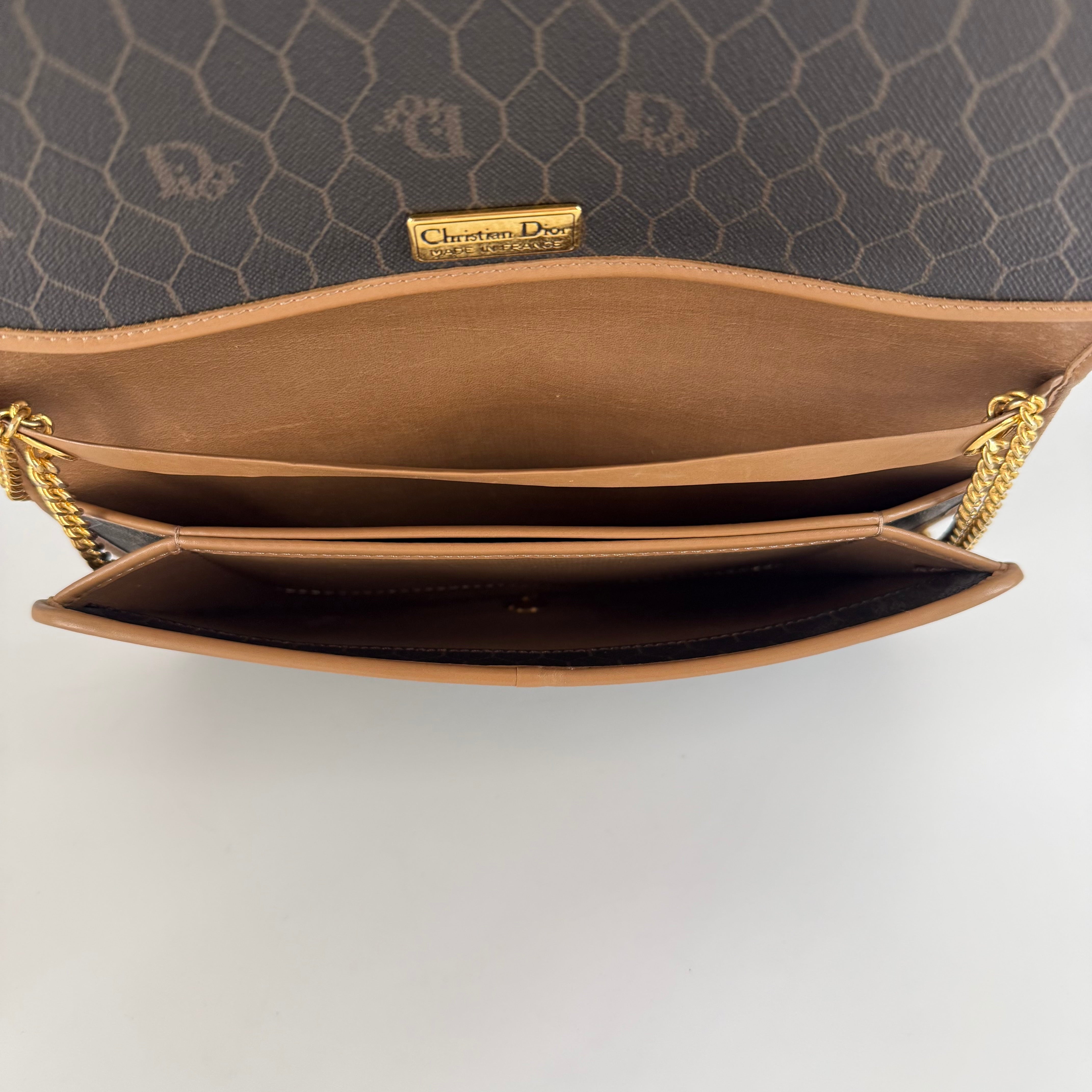 Honeycomb Canvas Shoulder Bag
