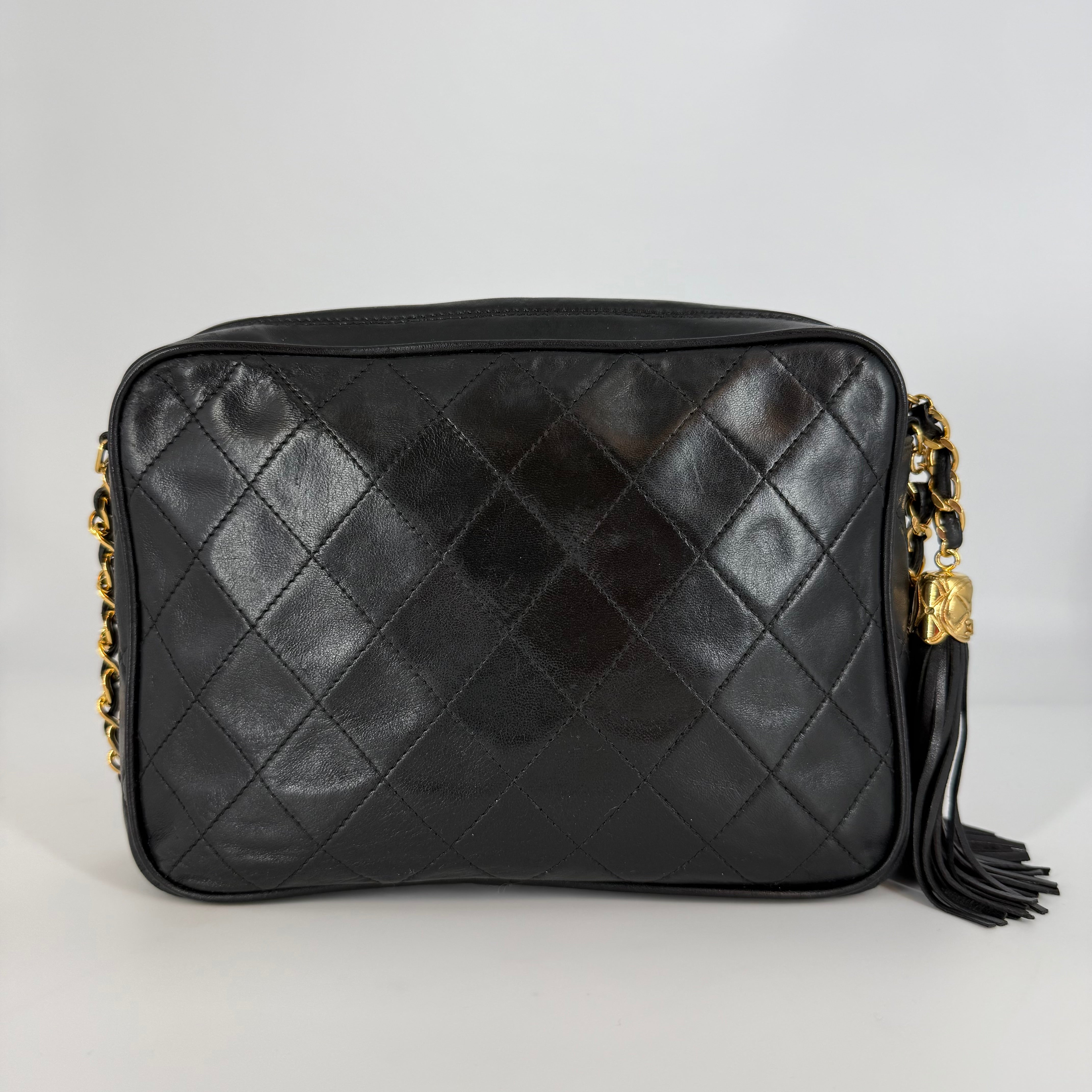 Vintage Camera Bag – 24K Gold