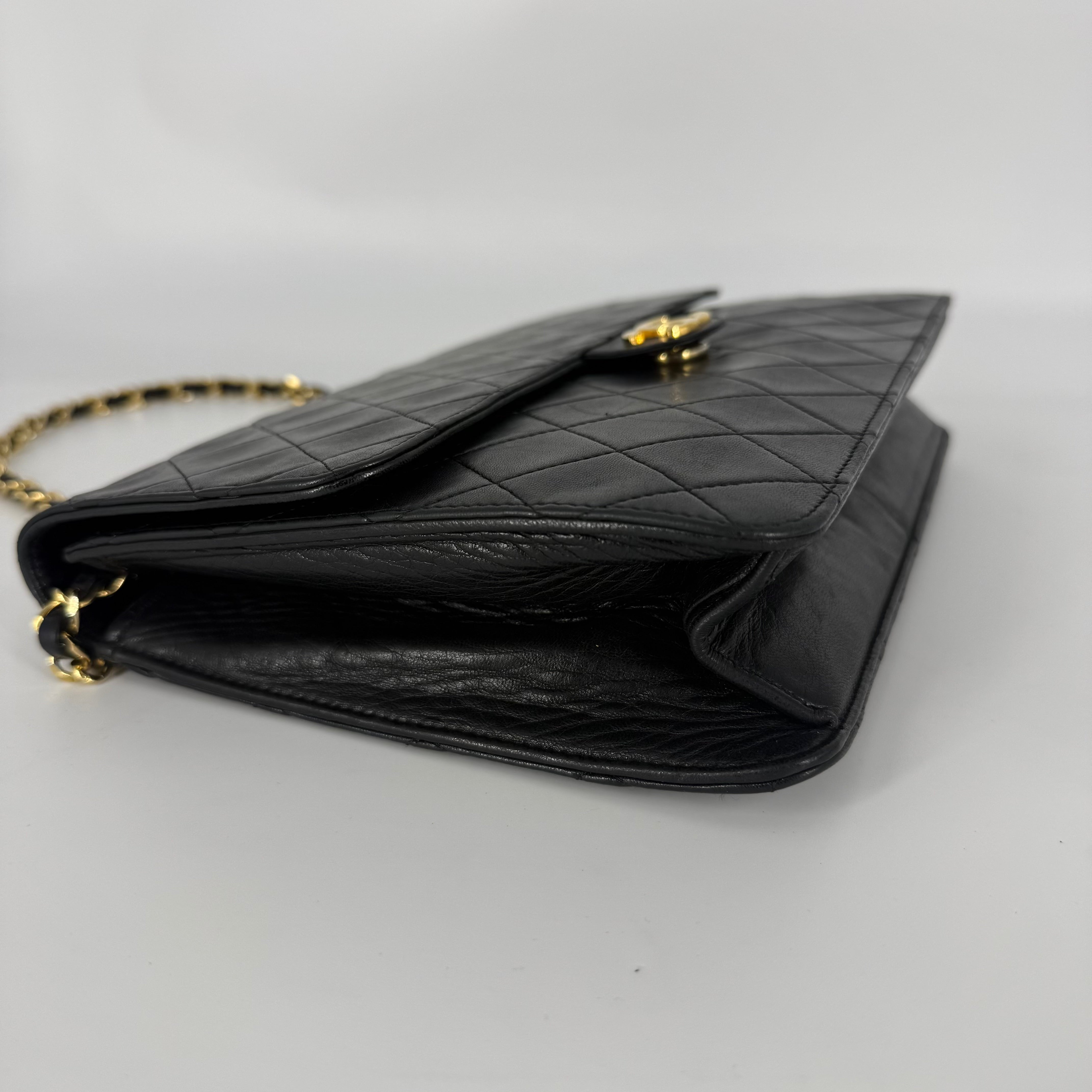 Vintage Flap Bag - 24K Gold