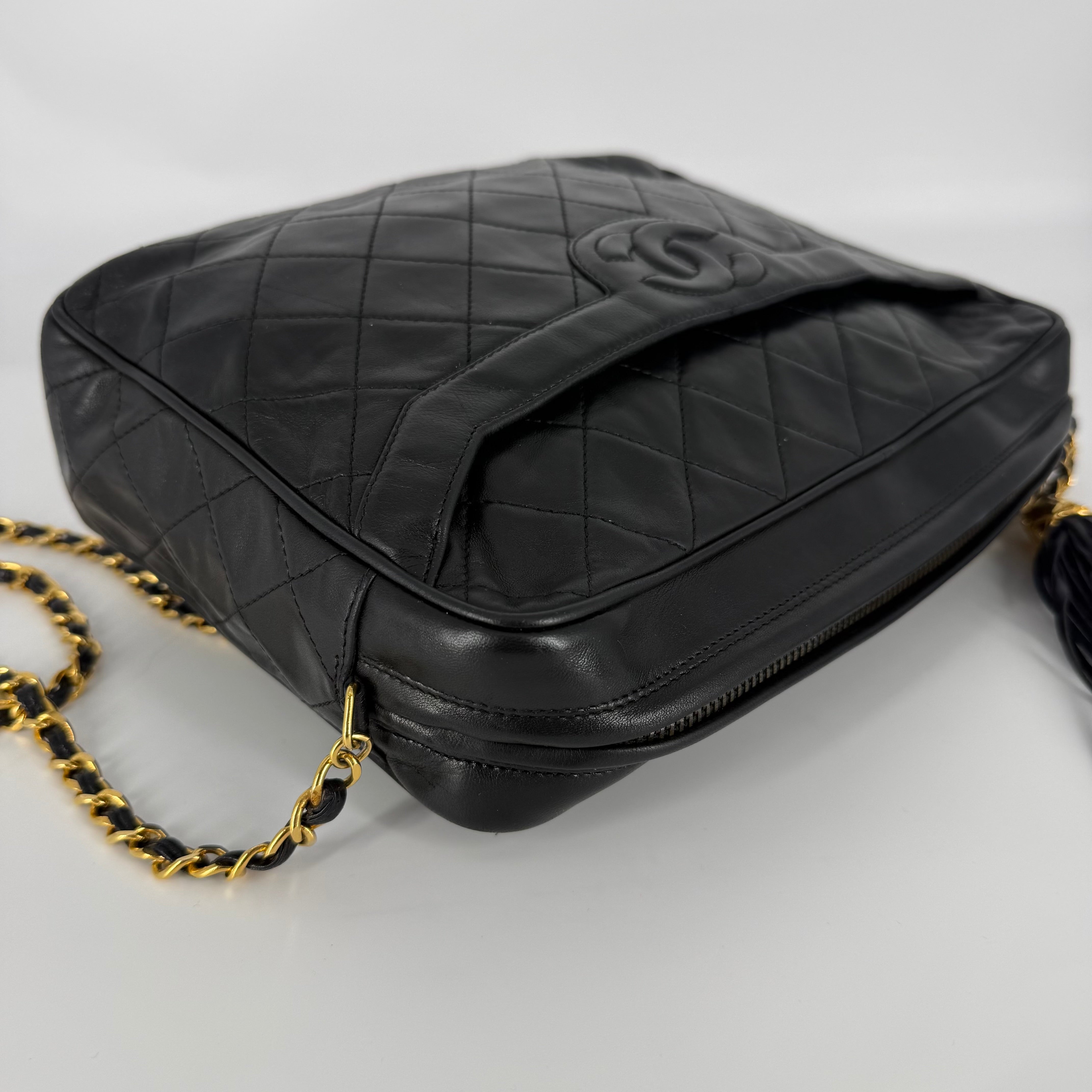 Vintage Camera Bag – 24K Gold