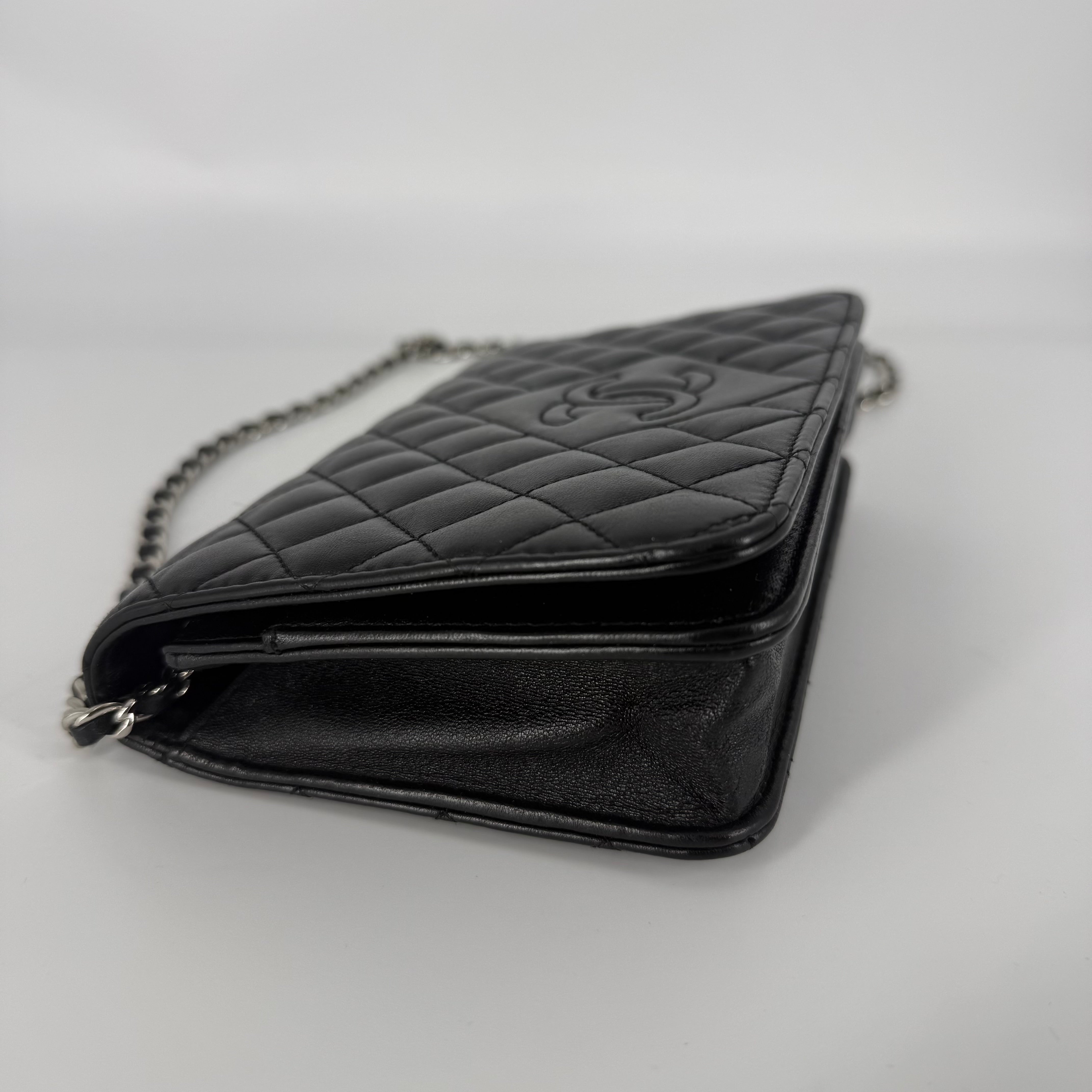 W.O.C Quilted Lambskin - Silver Hardware