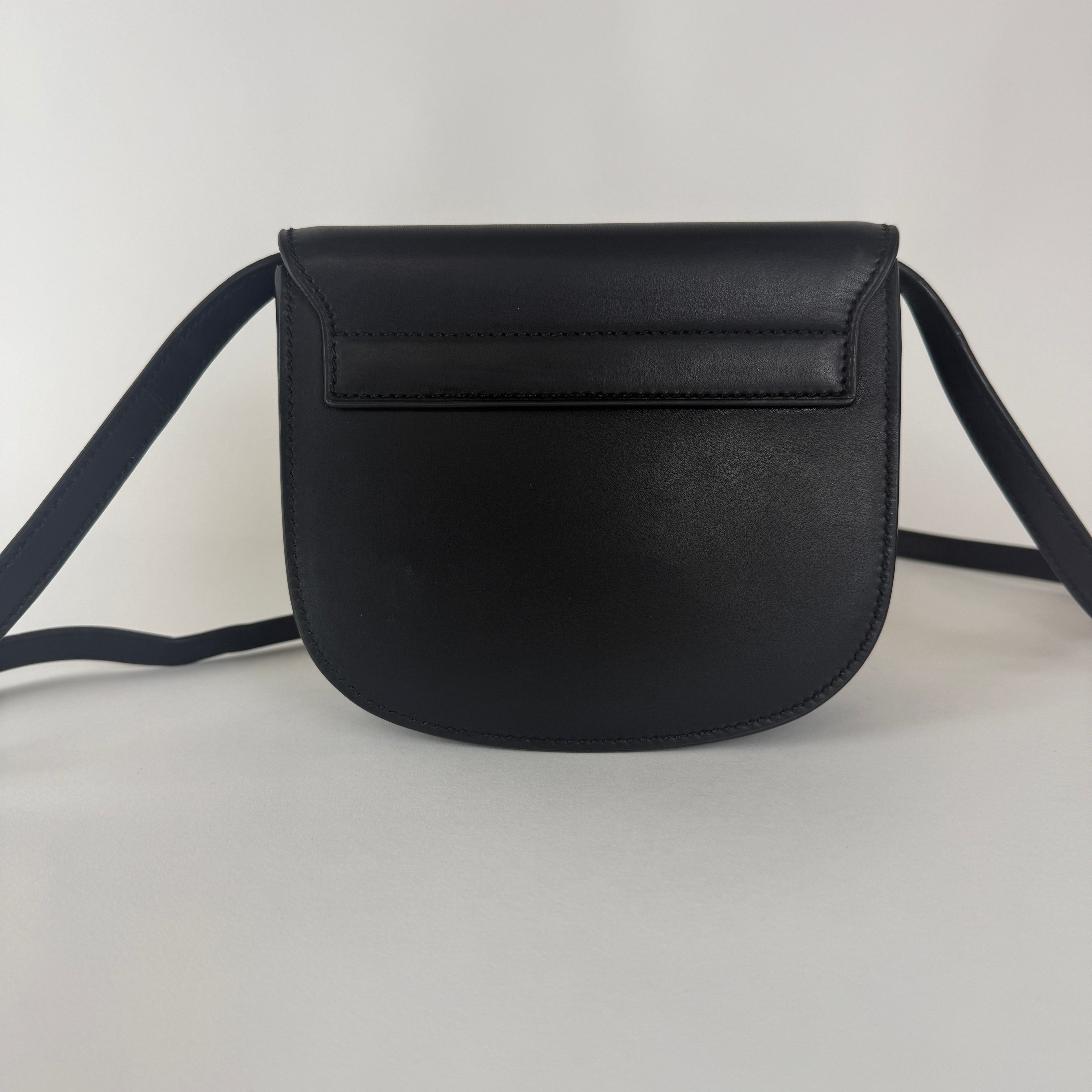 Kaia Small Crossbody Bag — Black Leather