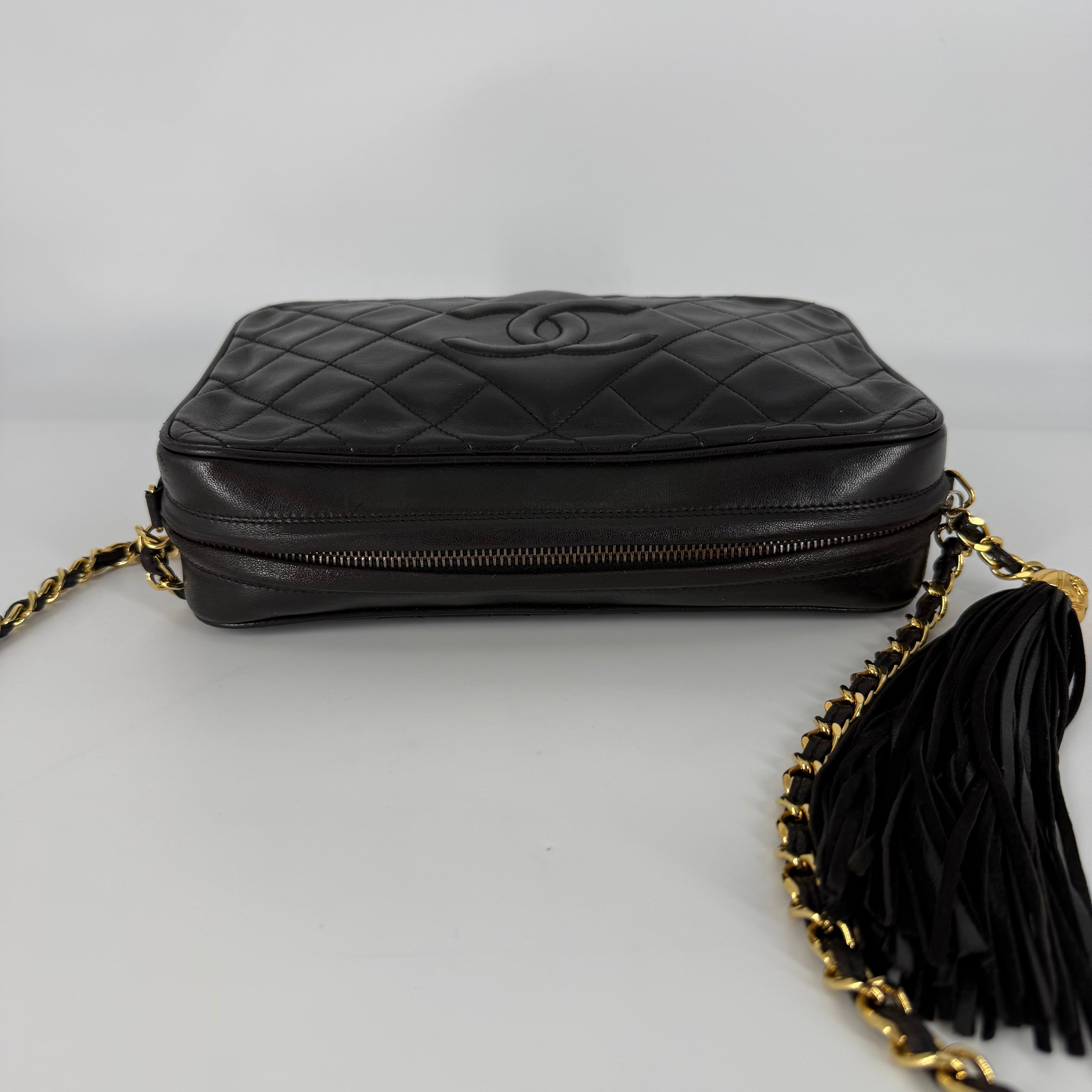 Vintage 24-Karat Gold Camera Bag