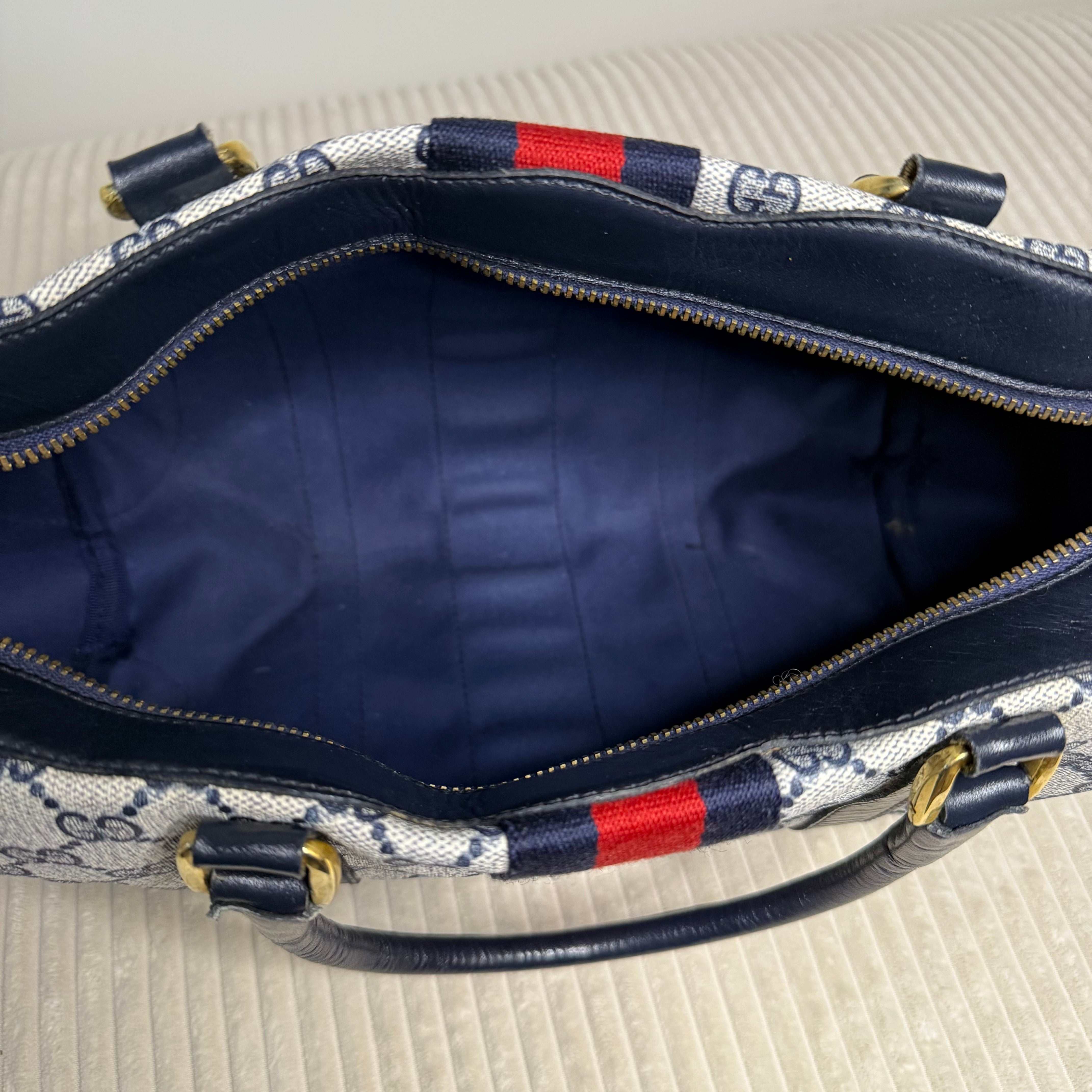 Web Supreme Canvas Boston Bag