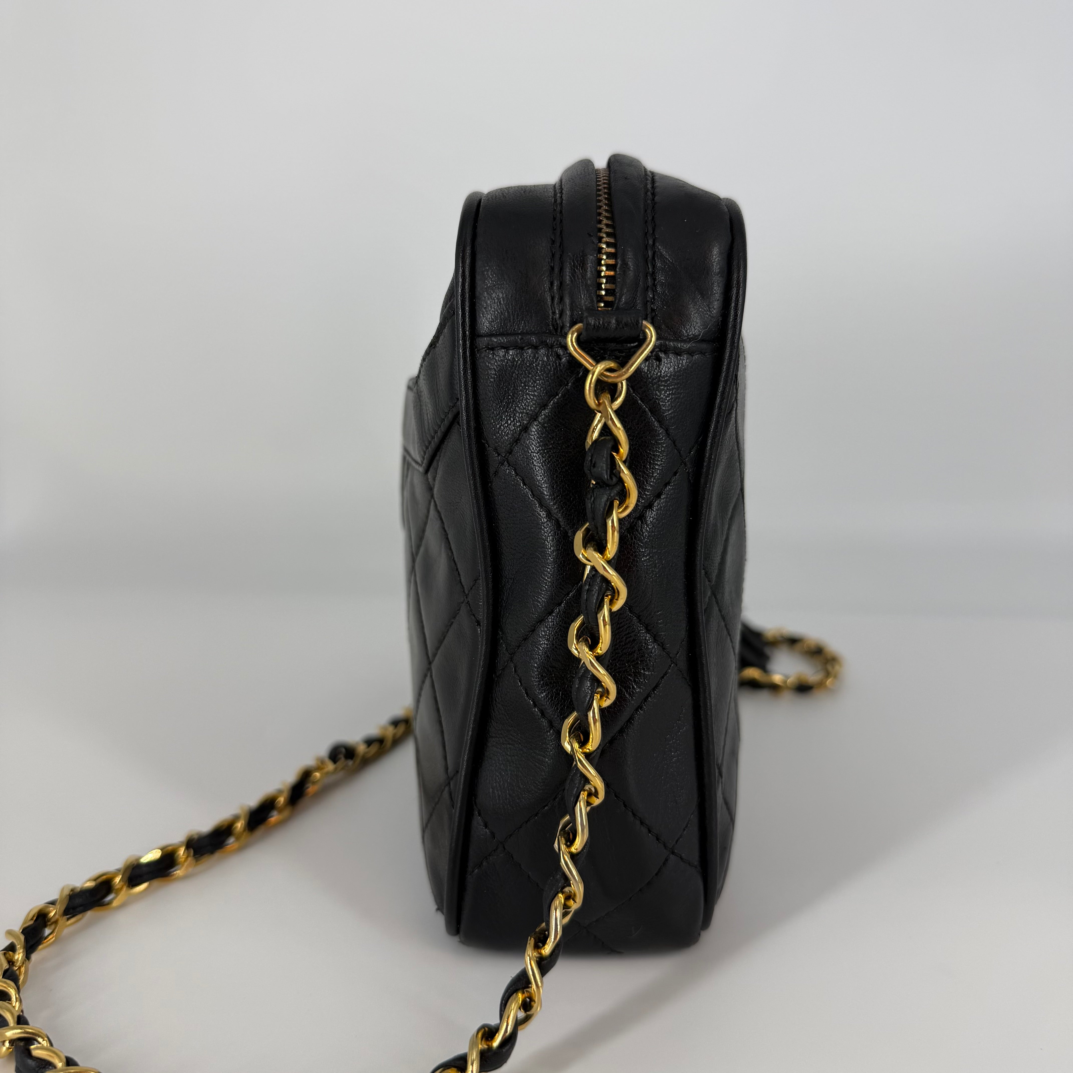 Vintage Camera Bag – 24K Gold