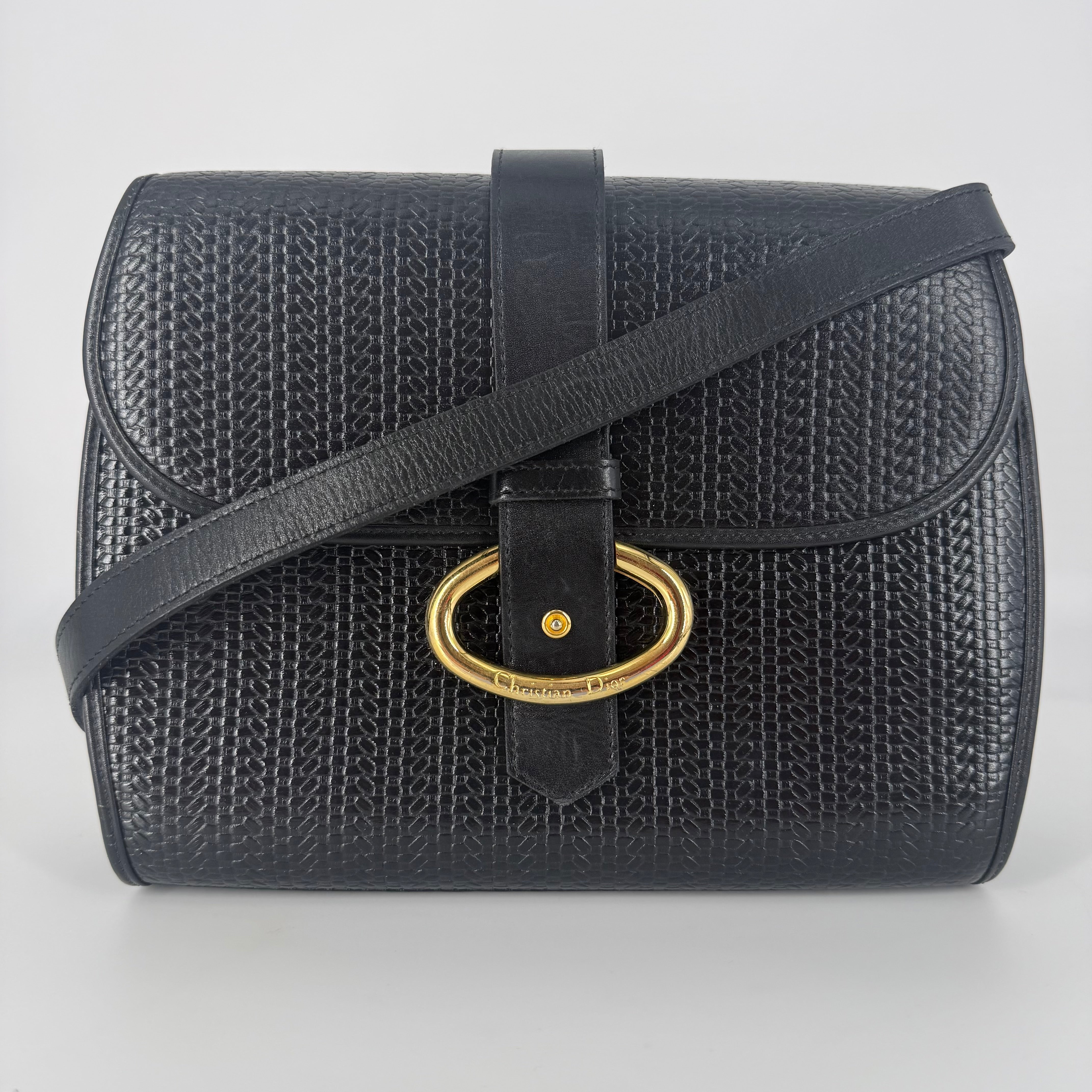 Woven Leather Bag