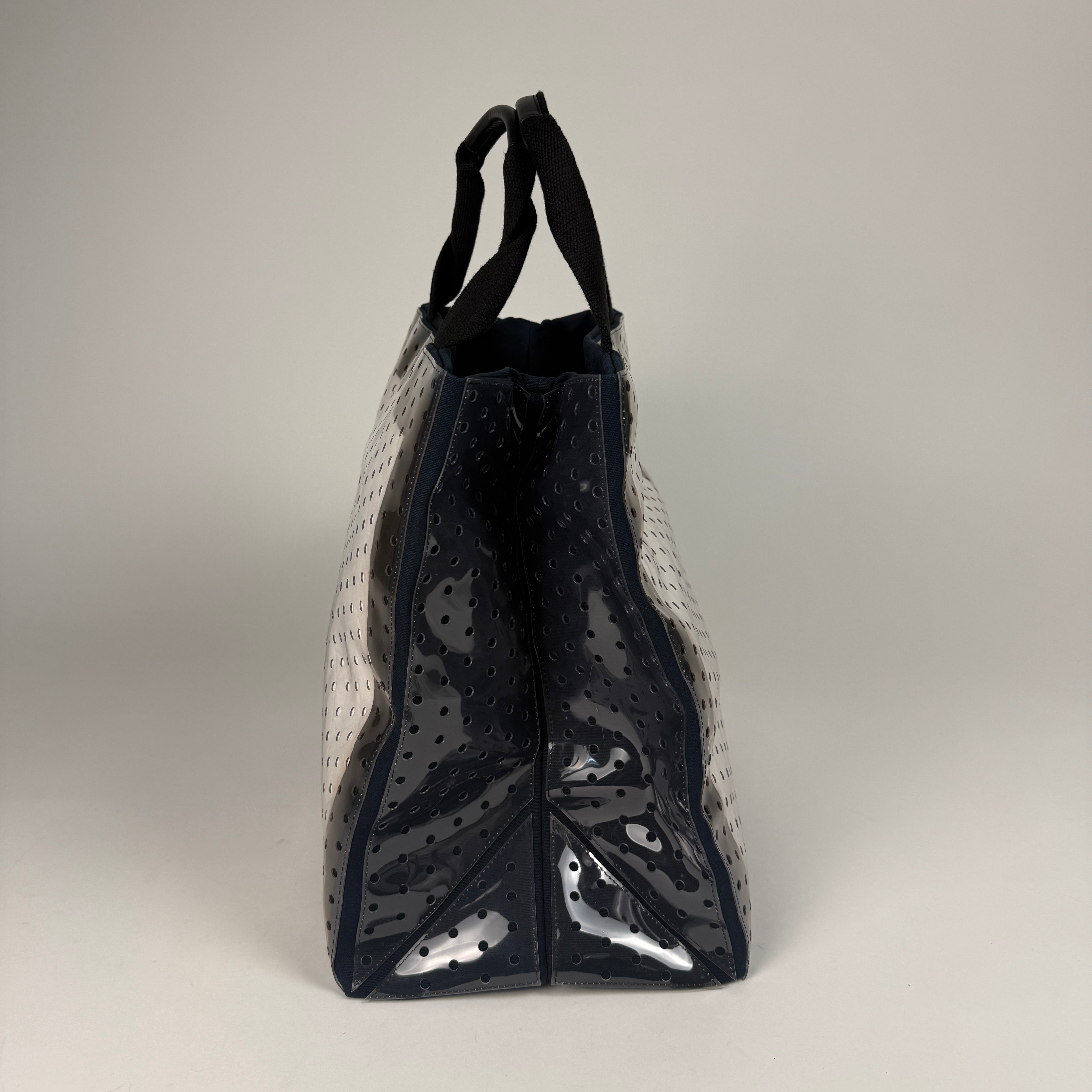 Coco Mark Vinyl Canvas Tote Bag