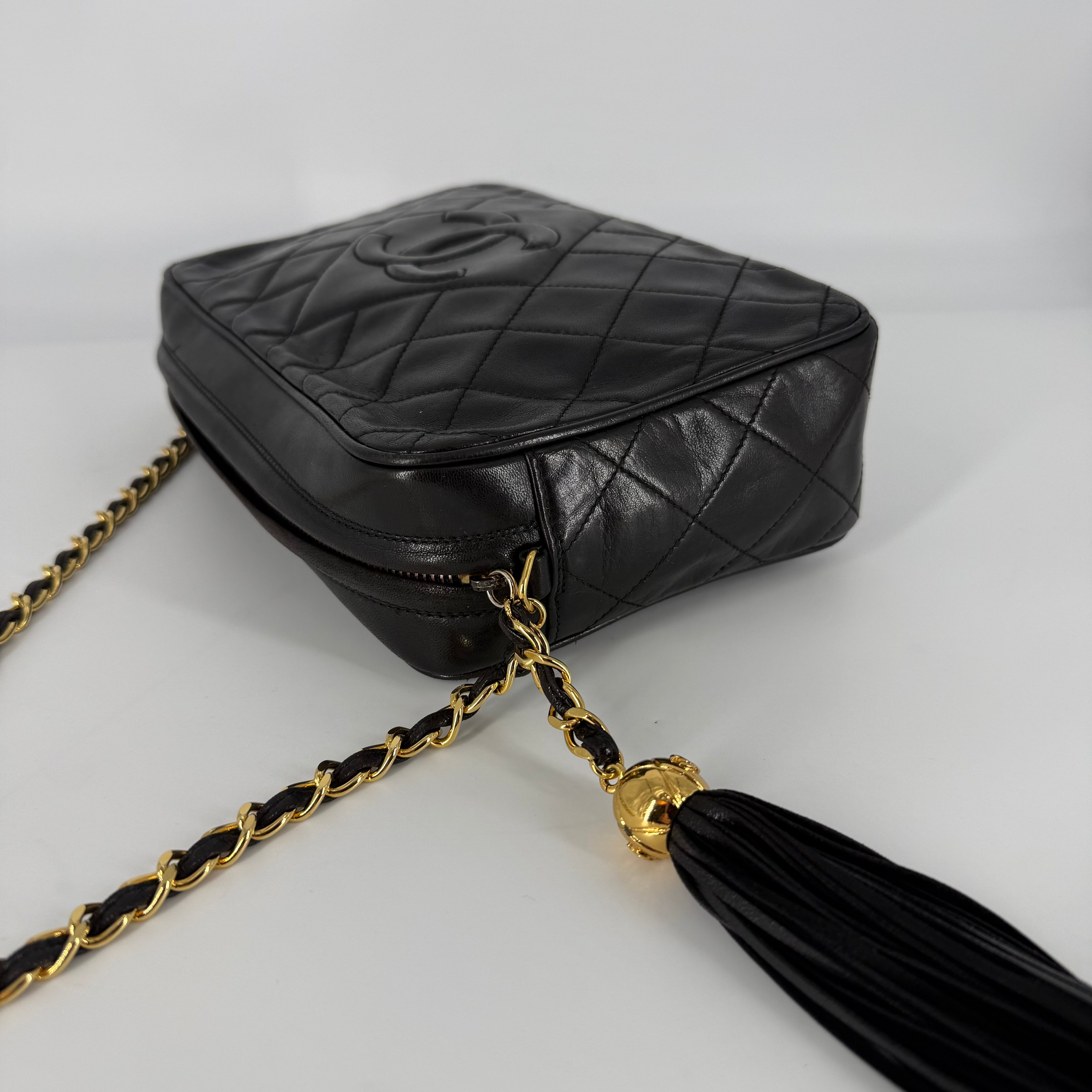 Vintage 24-Karat Gold Camera Bag