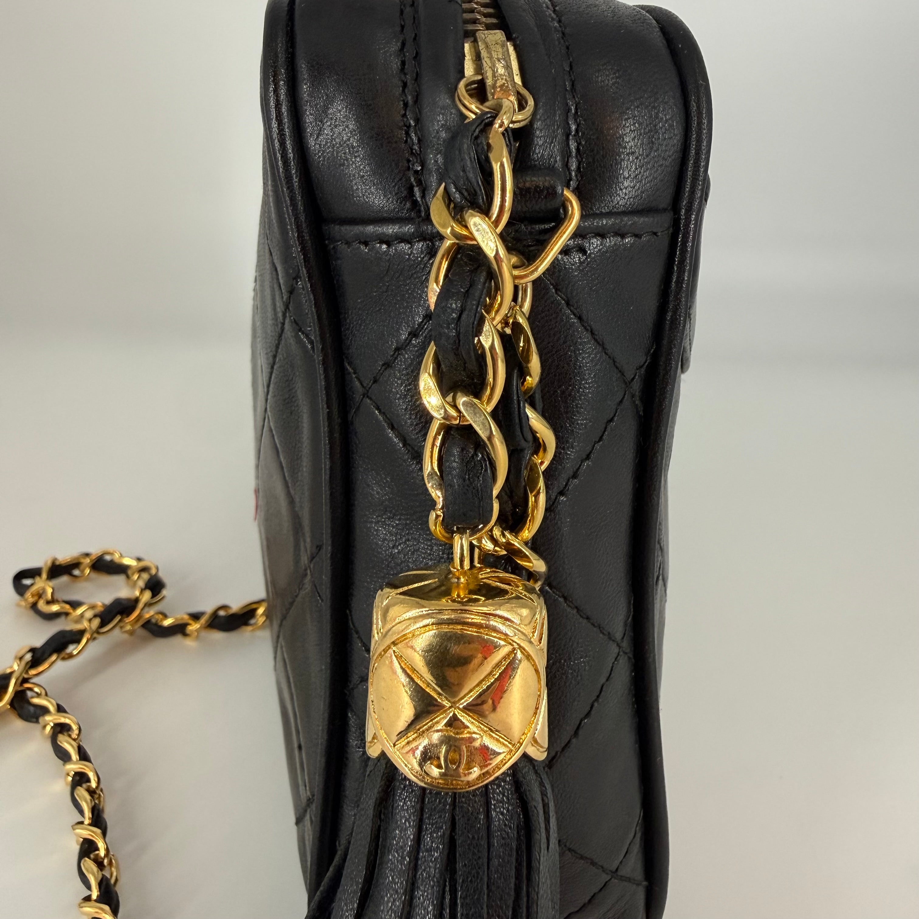Vintage Camera Bag – 24K Gold