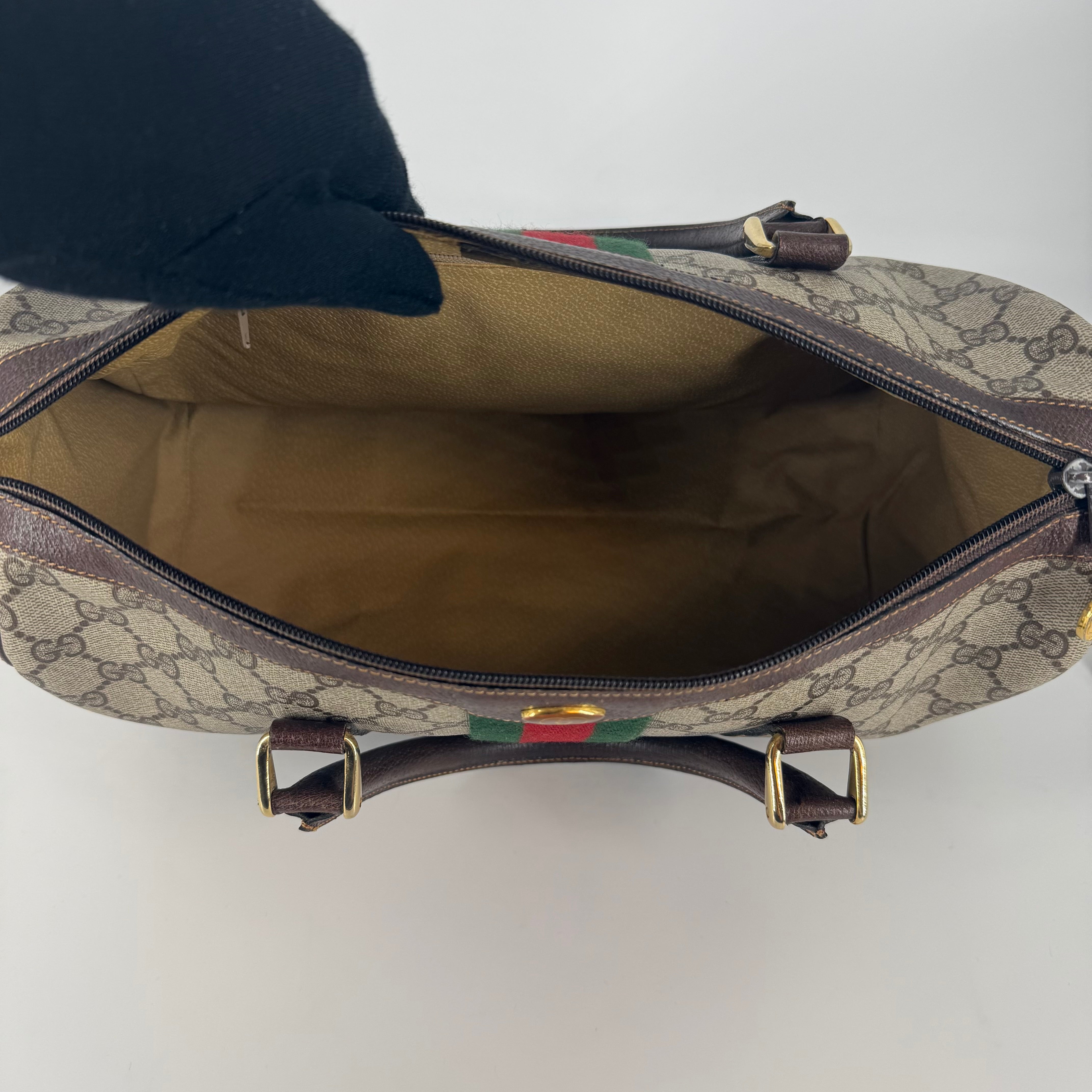 GG Supreme Boston Bag