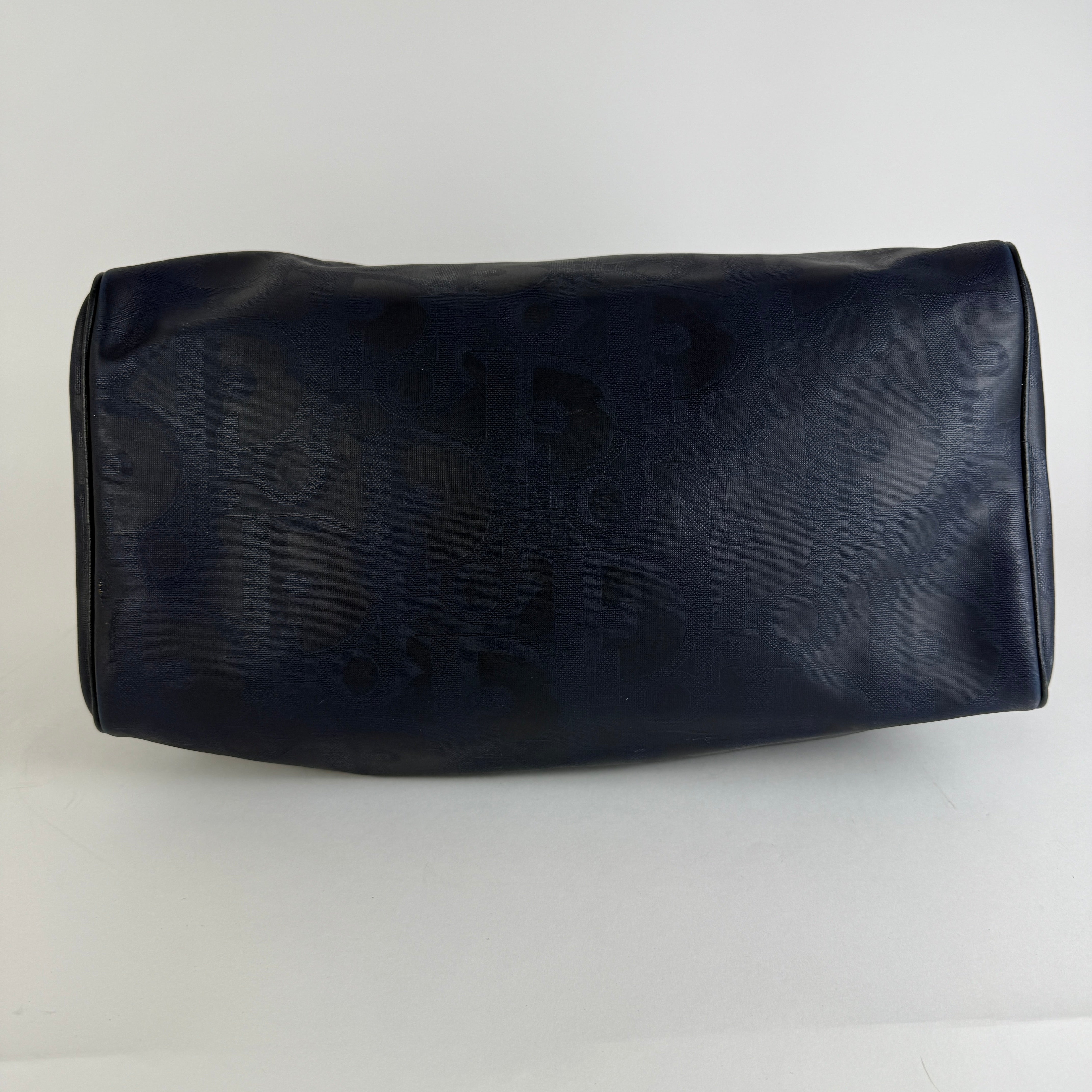 Navy Boston Travel Bag
