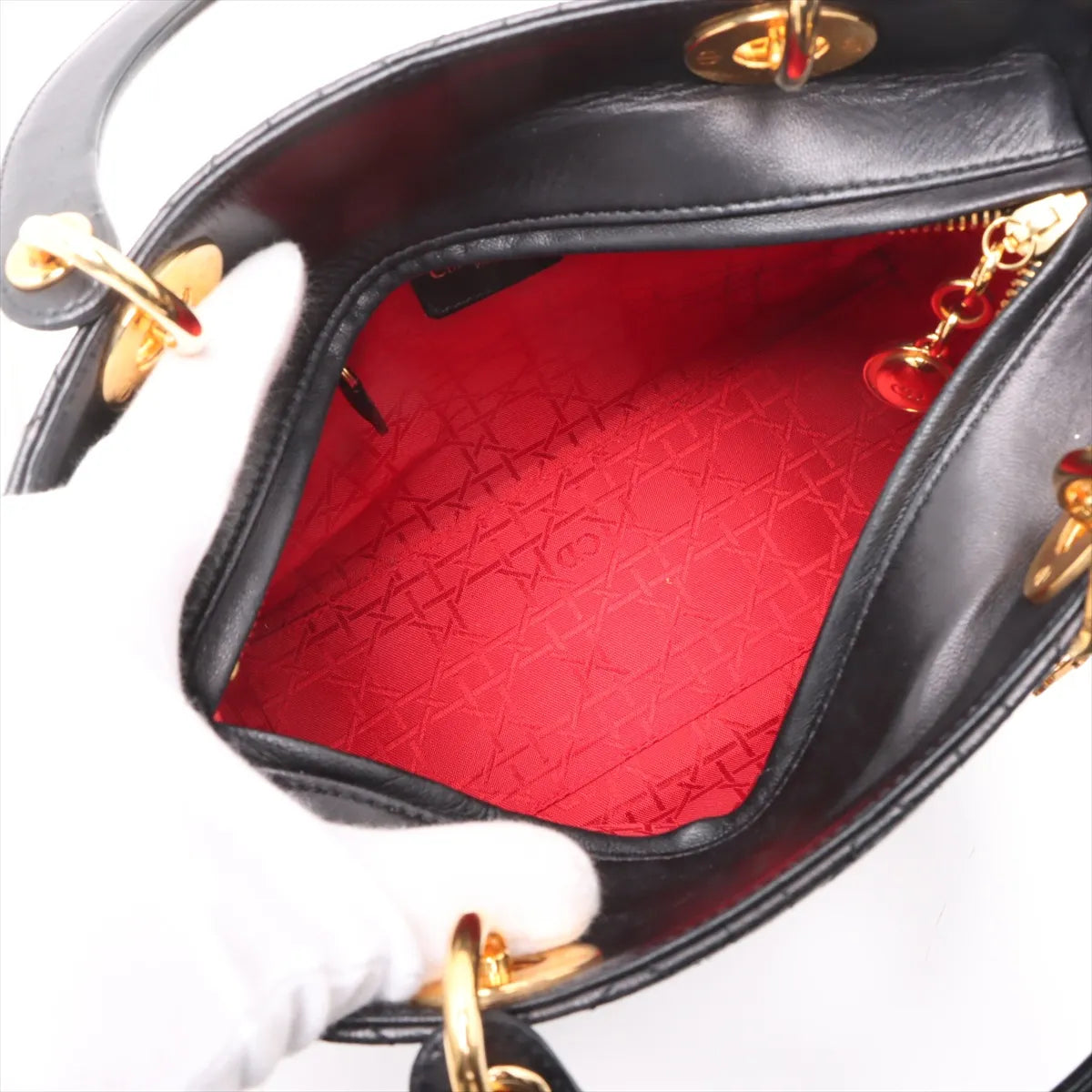 LADY DIOR MÉDIUM BLACK
