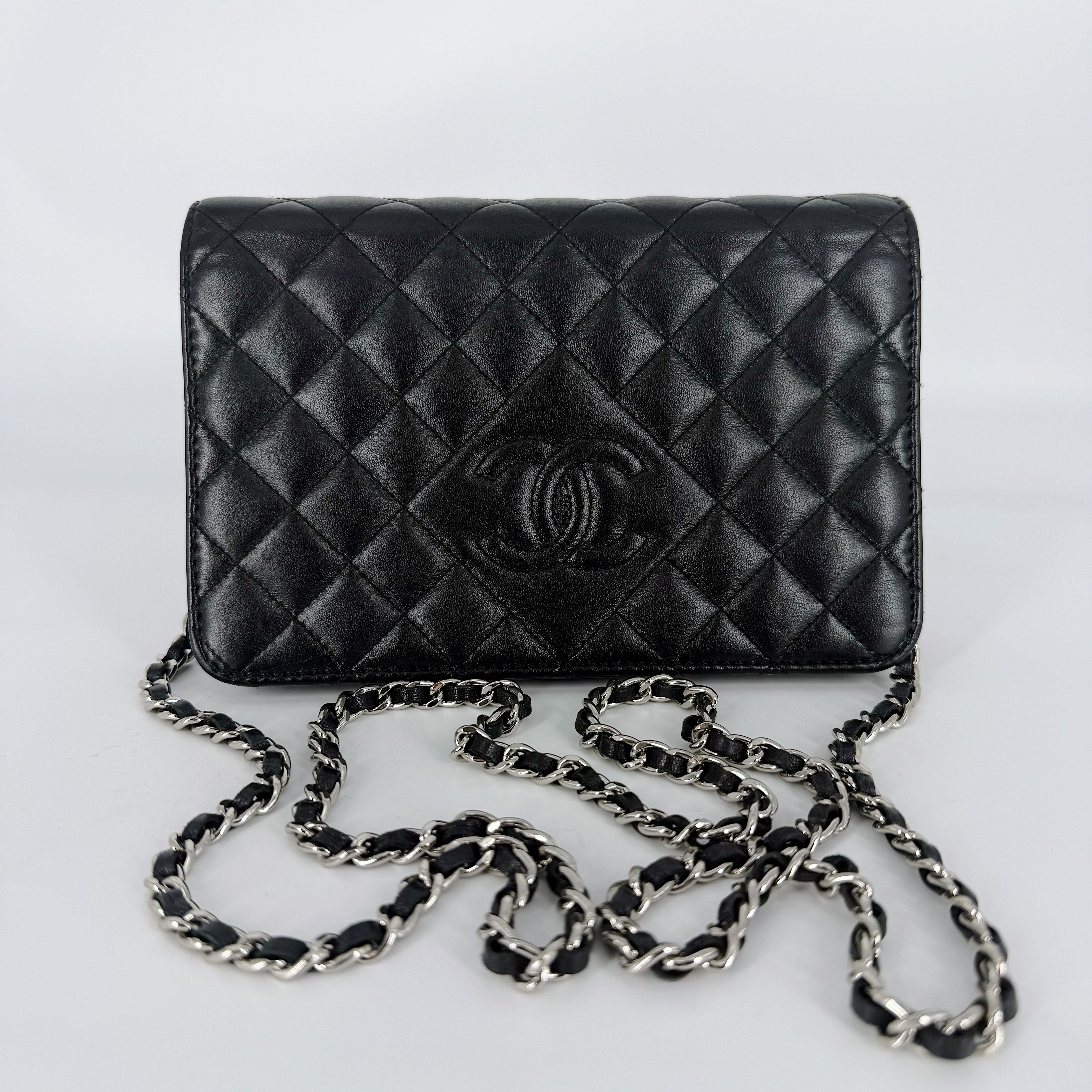 W.O.C Quilted Lambskin - Silver Hardware