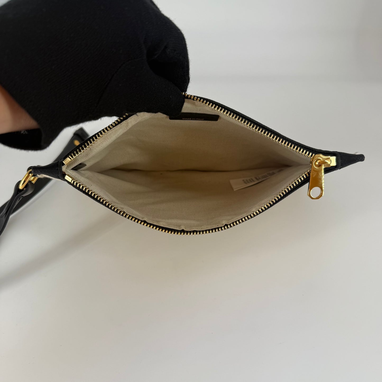 BURBERRY Canvas Tote Bag with Interior Pouch