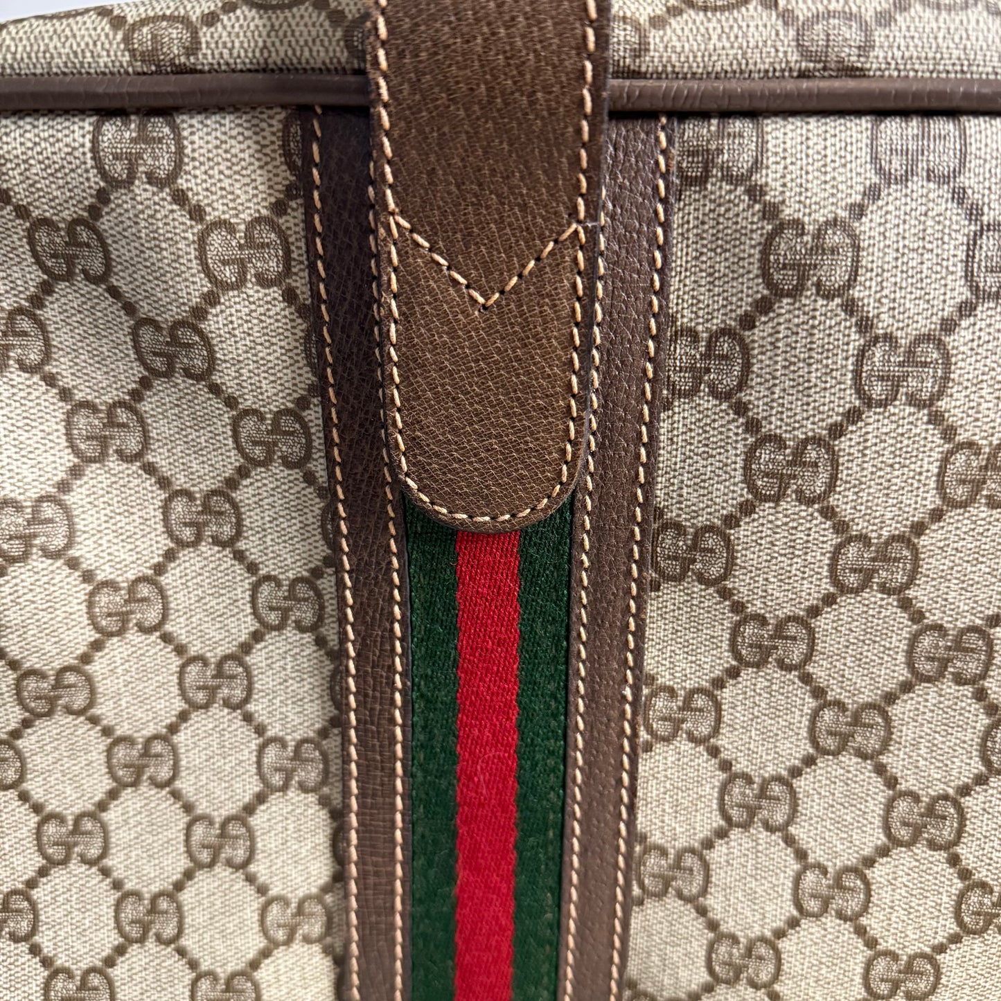 Gucci Web Supreme Suitcase