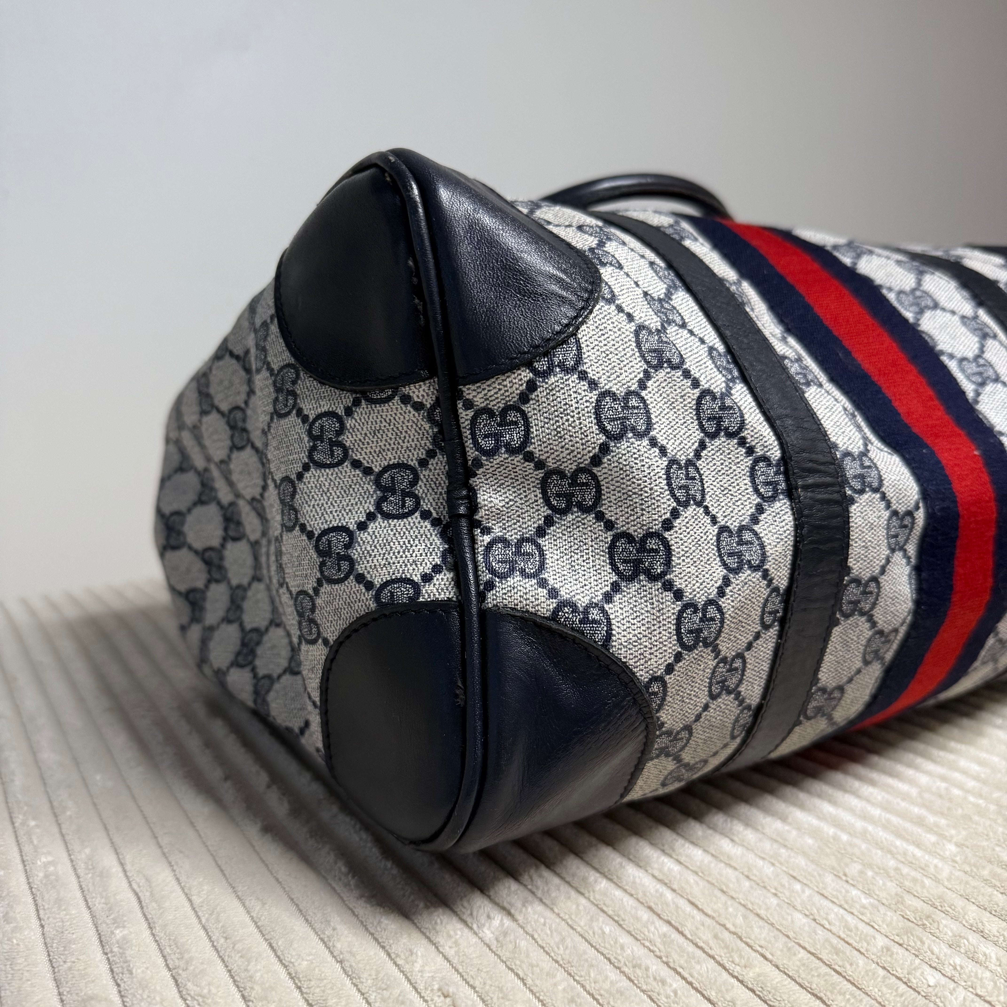 Web Supreme Canvas Boston Bag