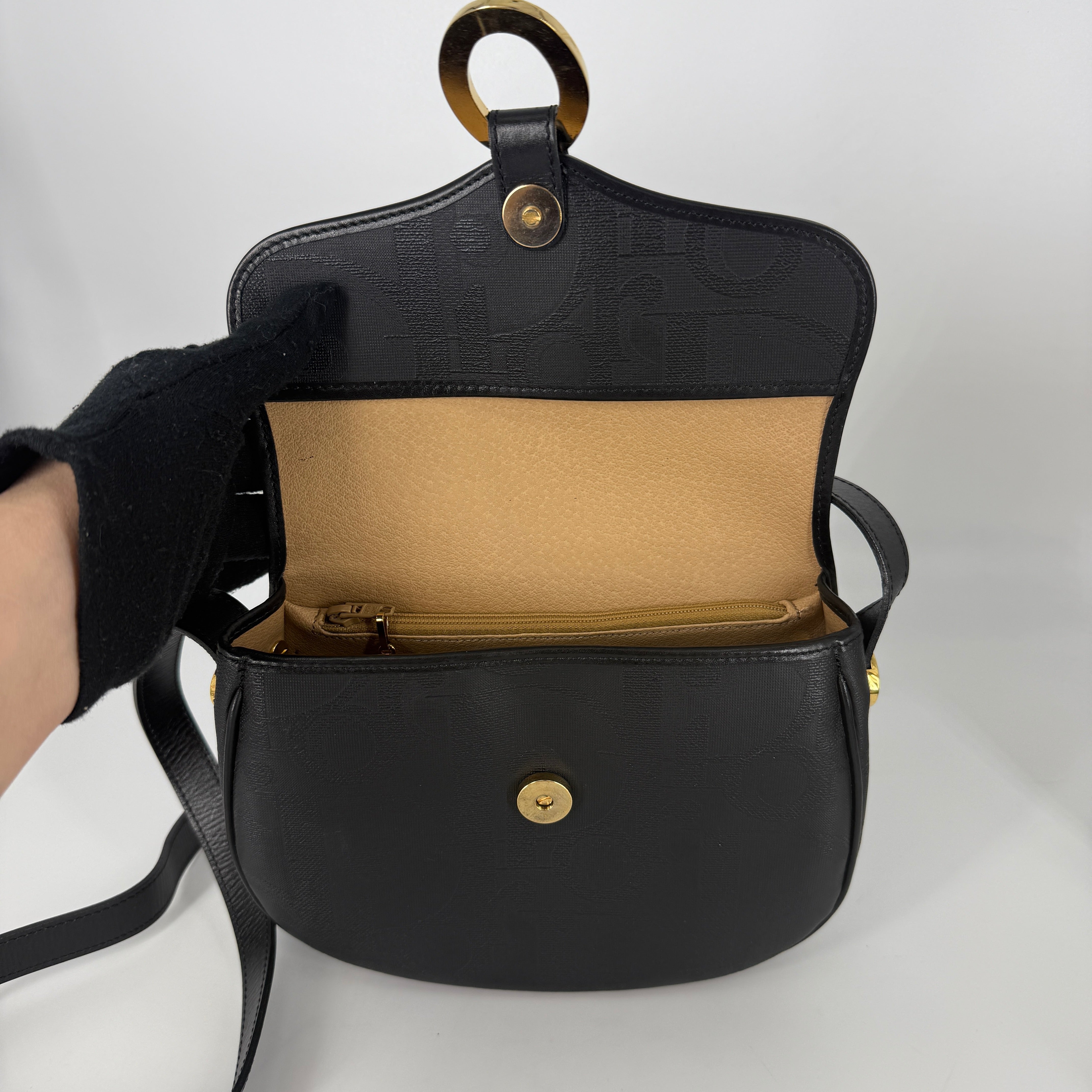 Vintage Black Crossbody