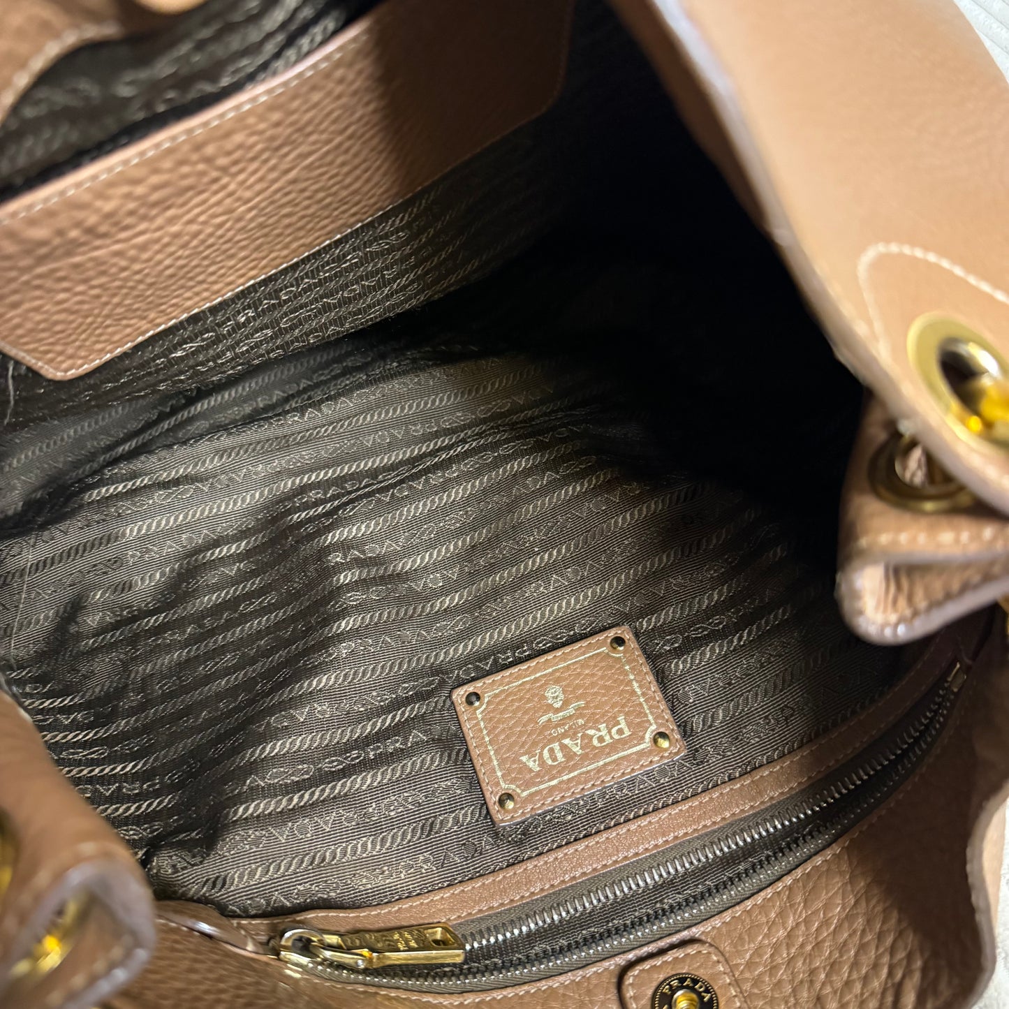 Prada Leather Shoulder Bag