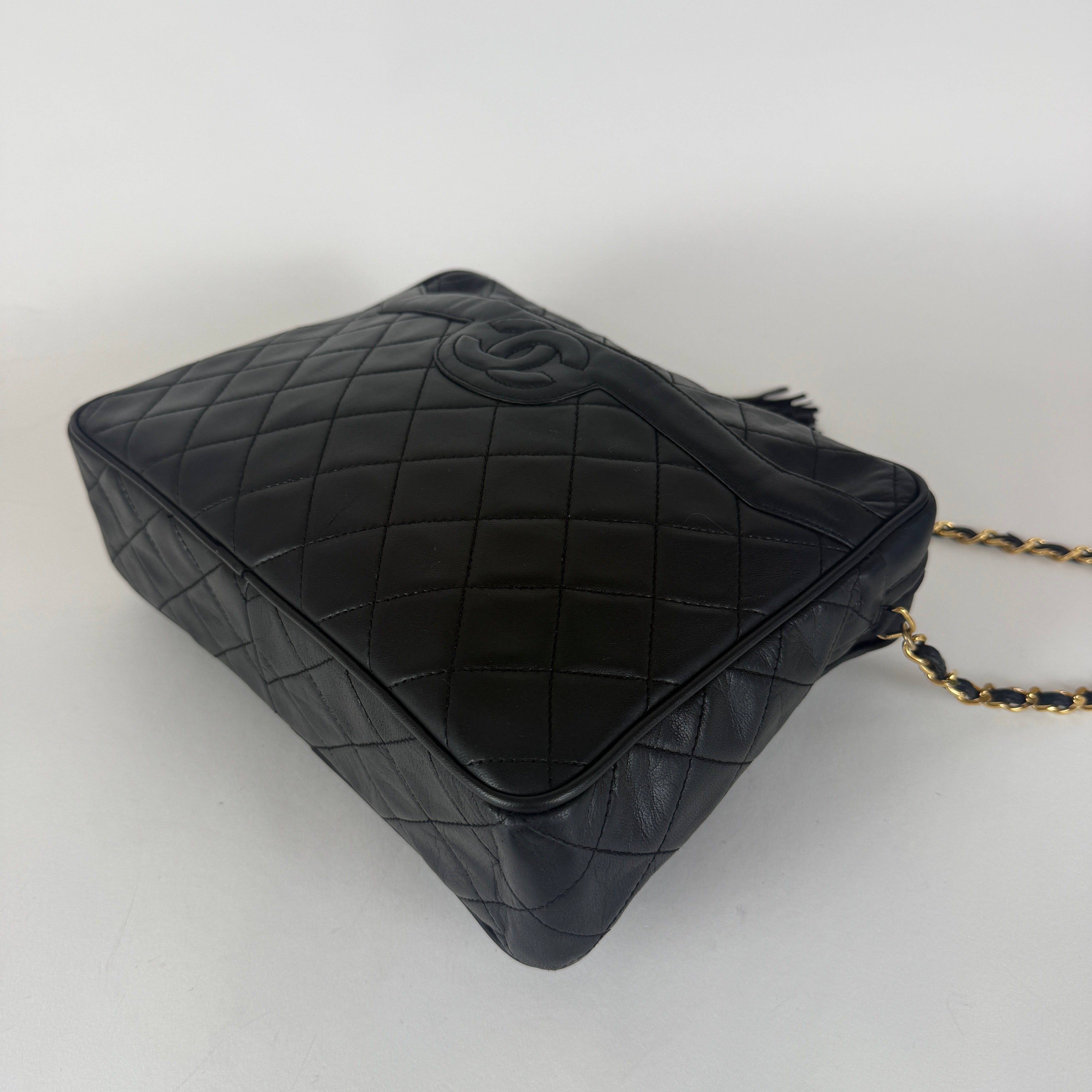 Vintage Camera Bag 24K Gold