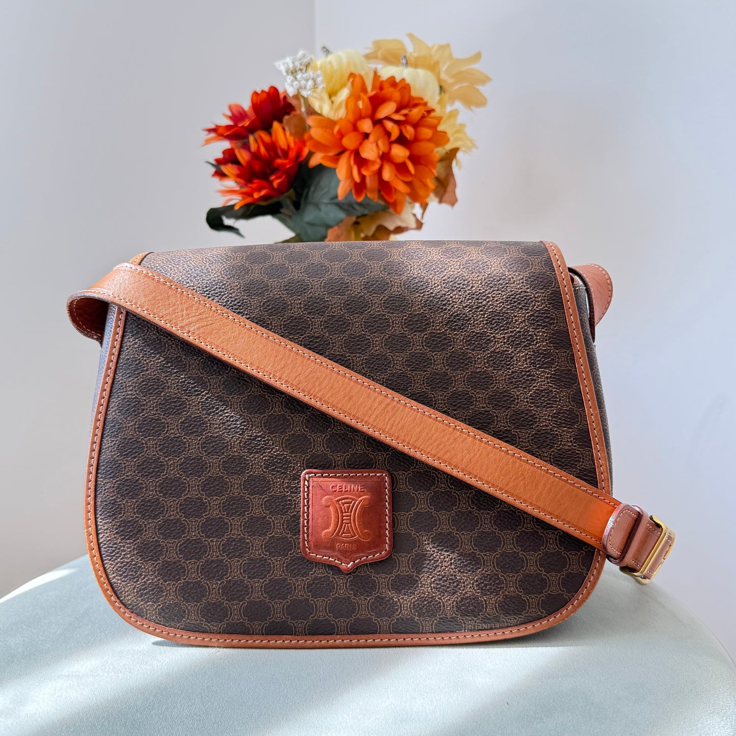 Céline Macadam Shoulder Bag