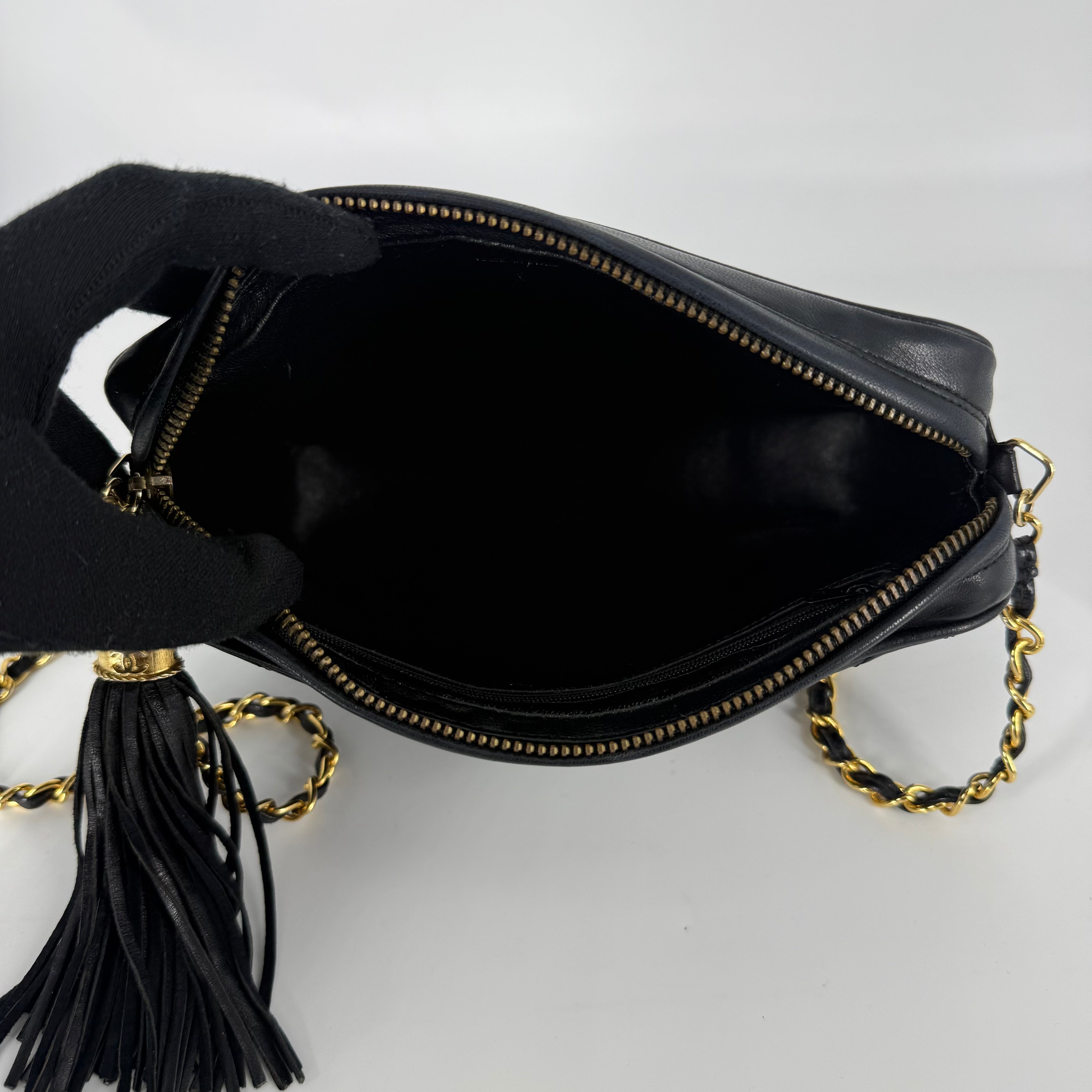 Camera Bag – Lambskin 24K-Gold