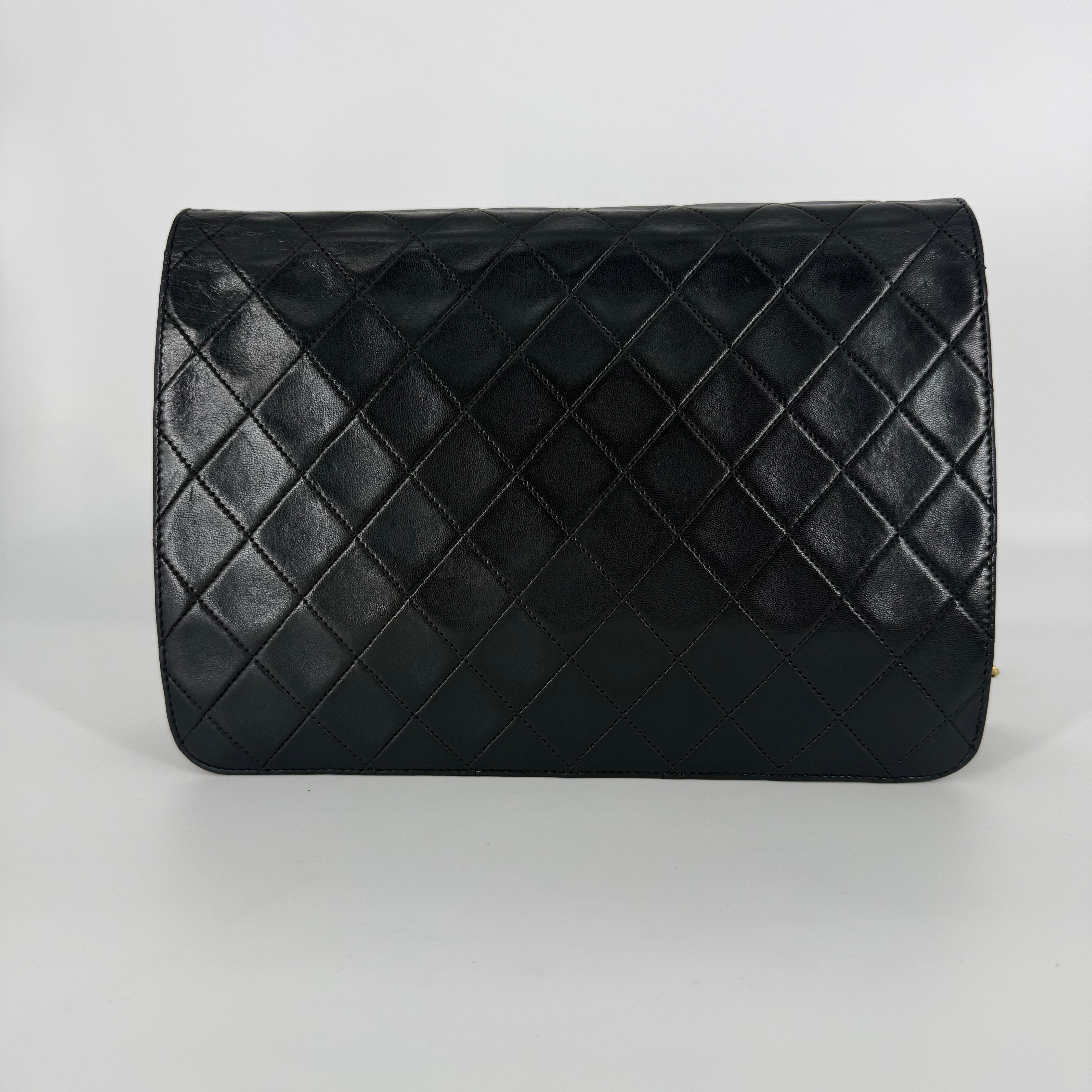 Vintage Flap Bag - 24K Gold