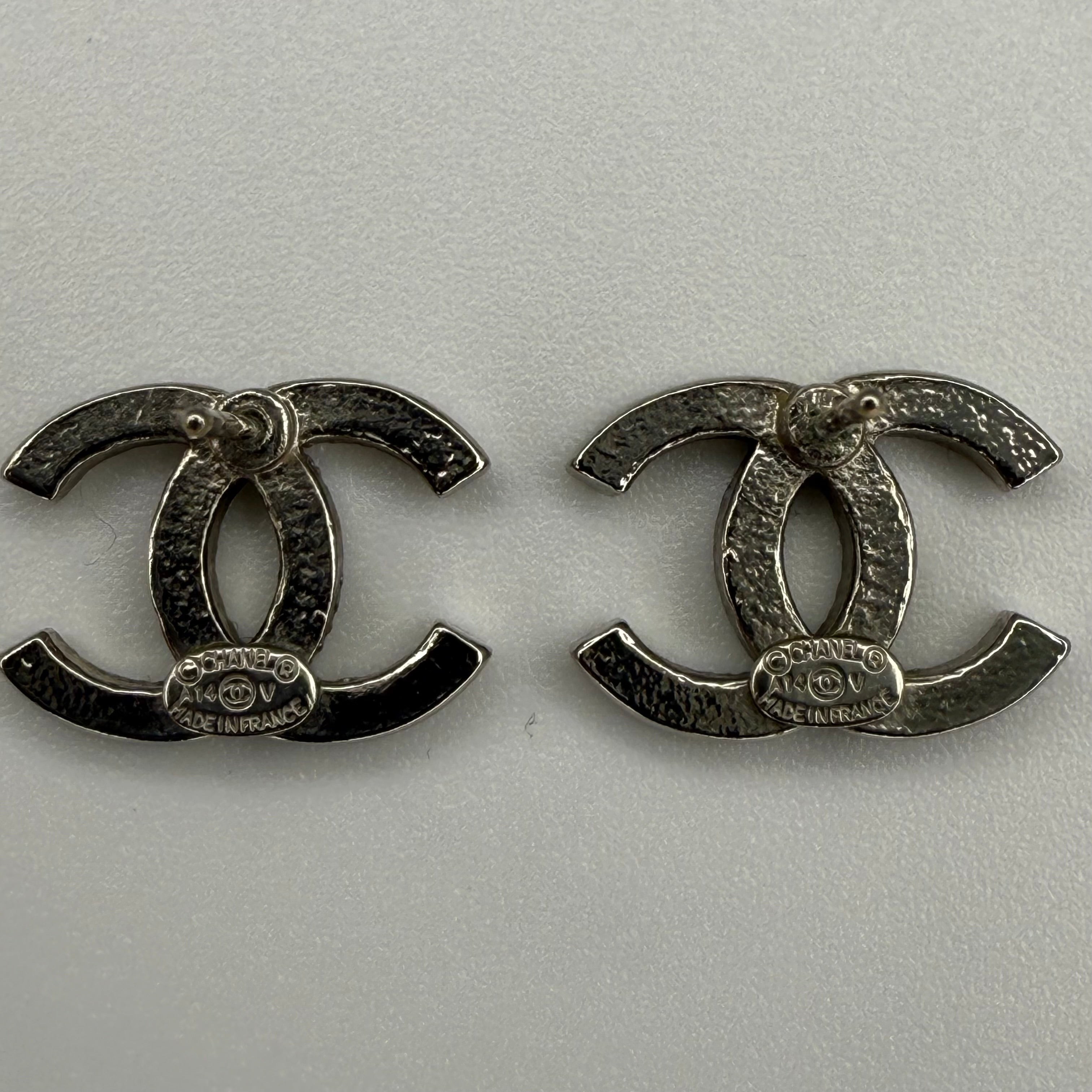 CC Rhinestone Earrings