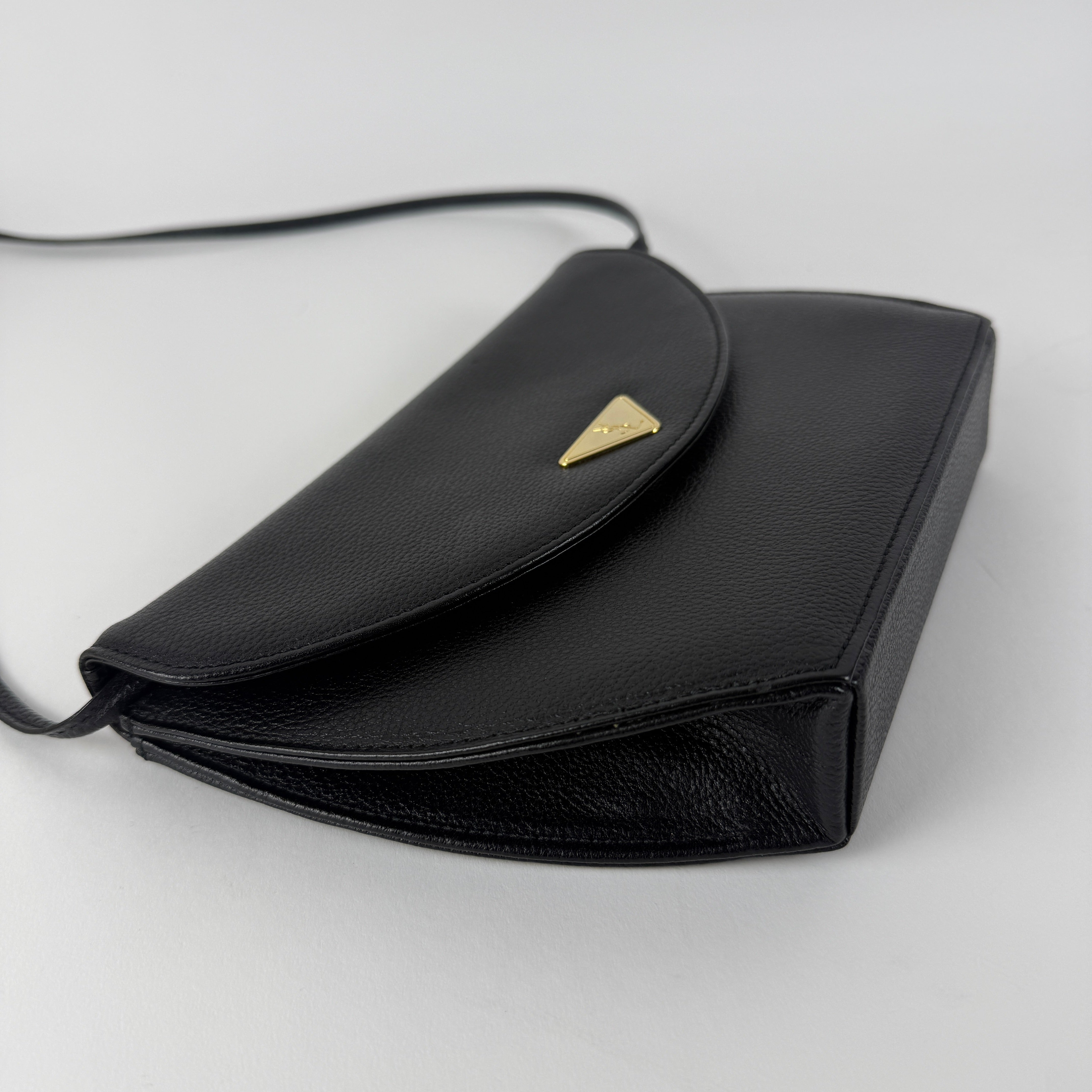 Vintage Black Crossbody Bag