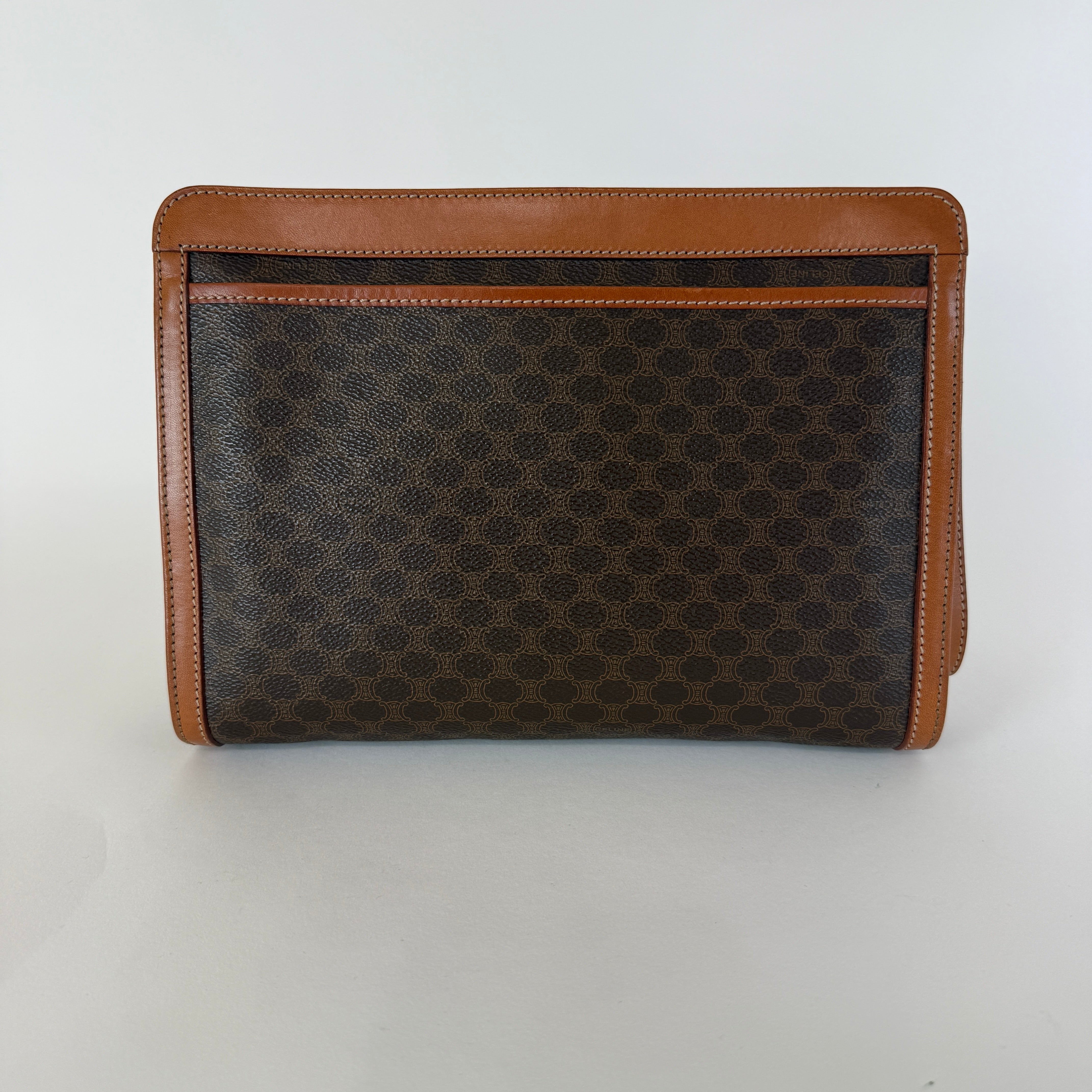 Macadam Wristlet Pouch — Triomphe Canvas