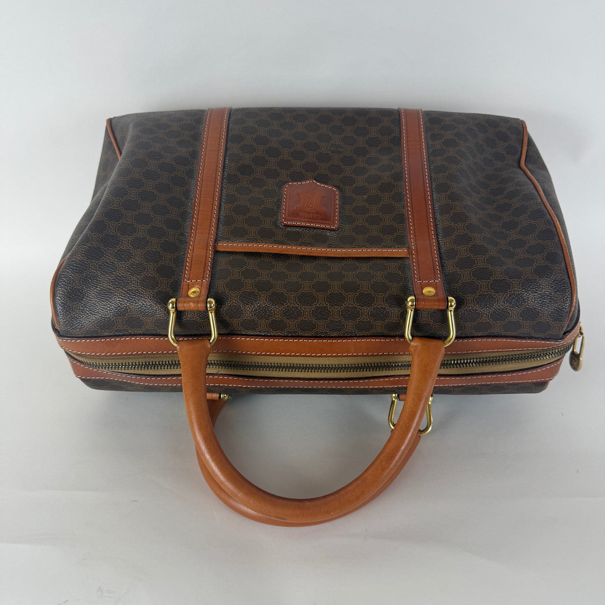 Vintage Boston Bag — Macadam Canvas