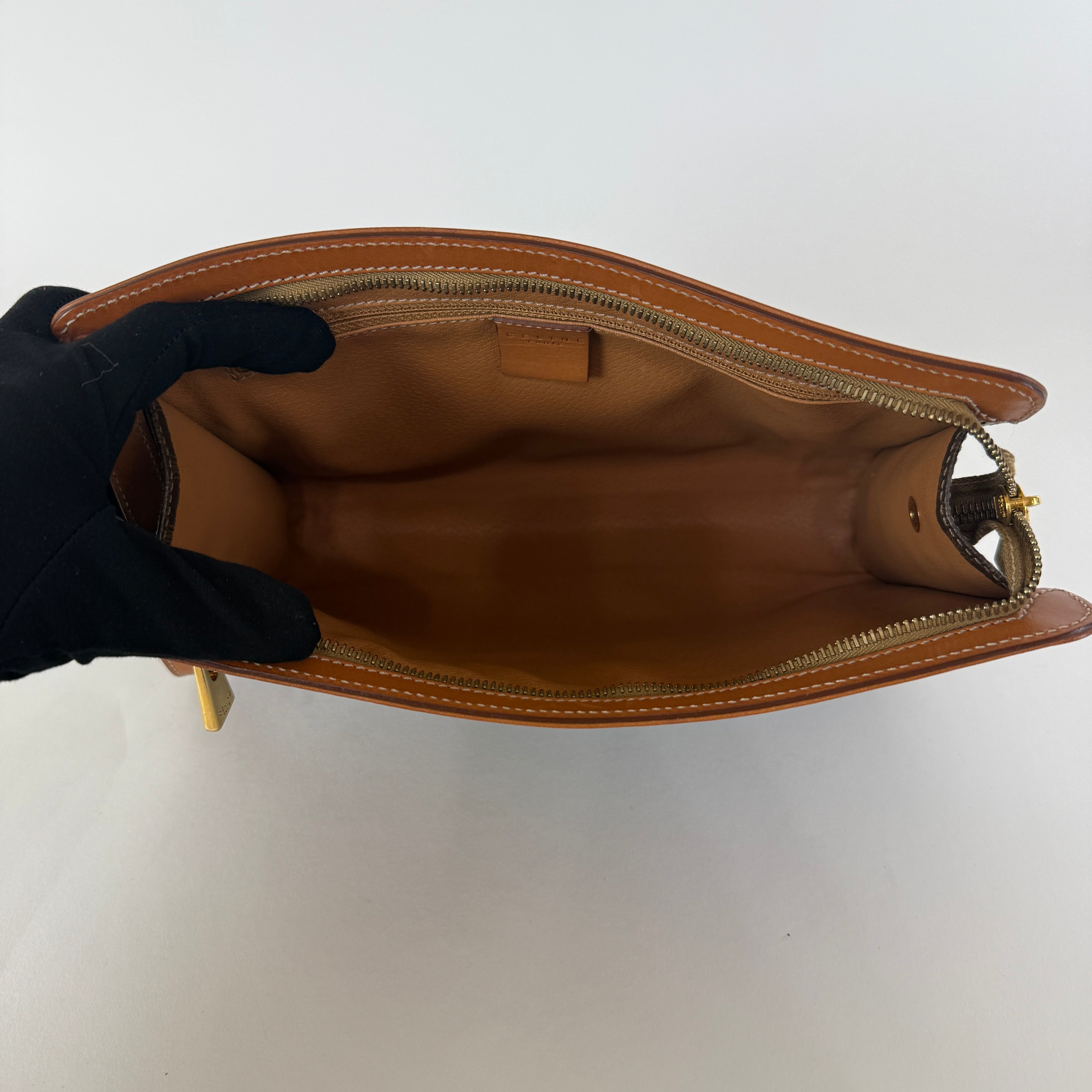 Macadam Wristlet Pouch — Triomphe Canvas