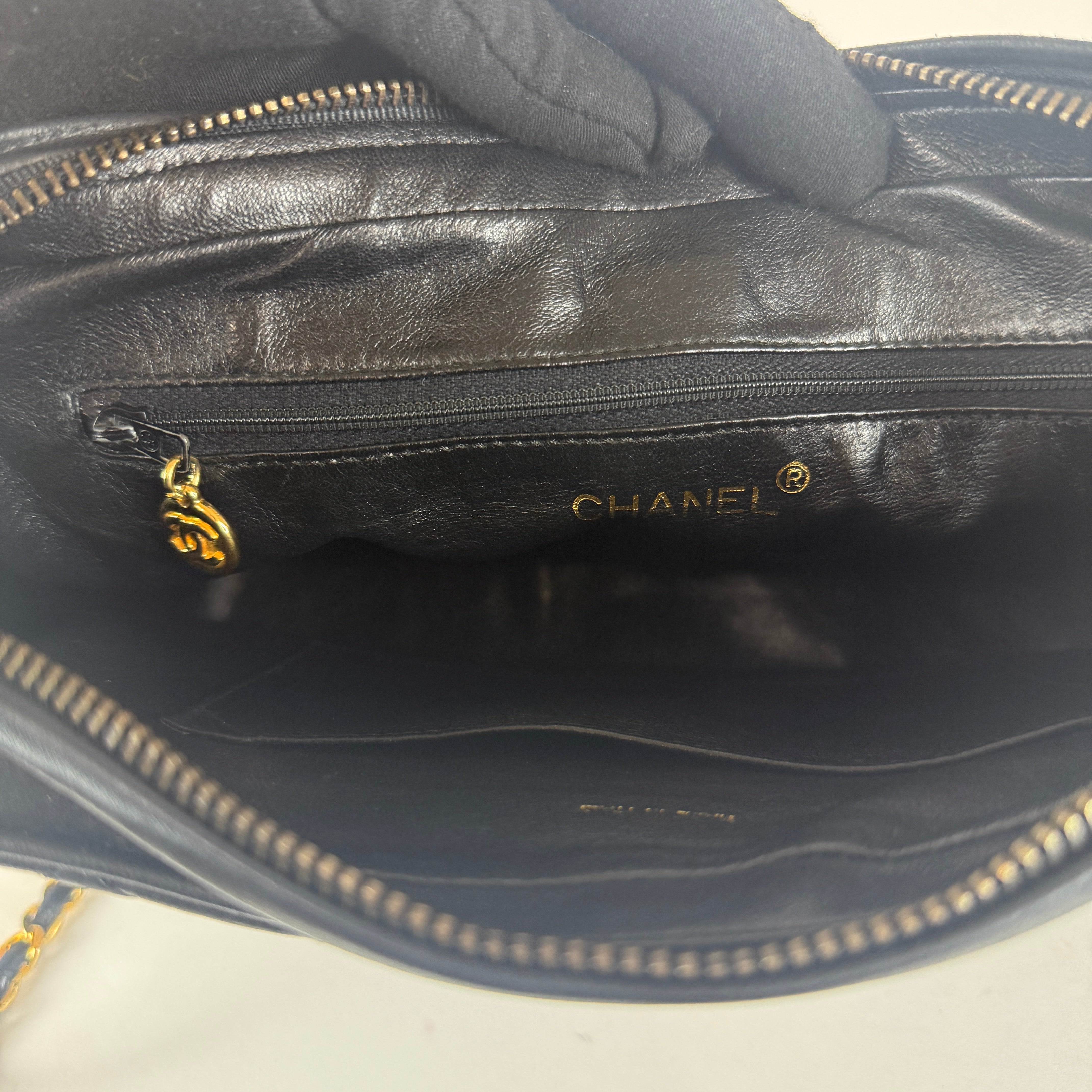 Vintage Camera Bag 24K Gold