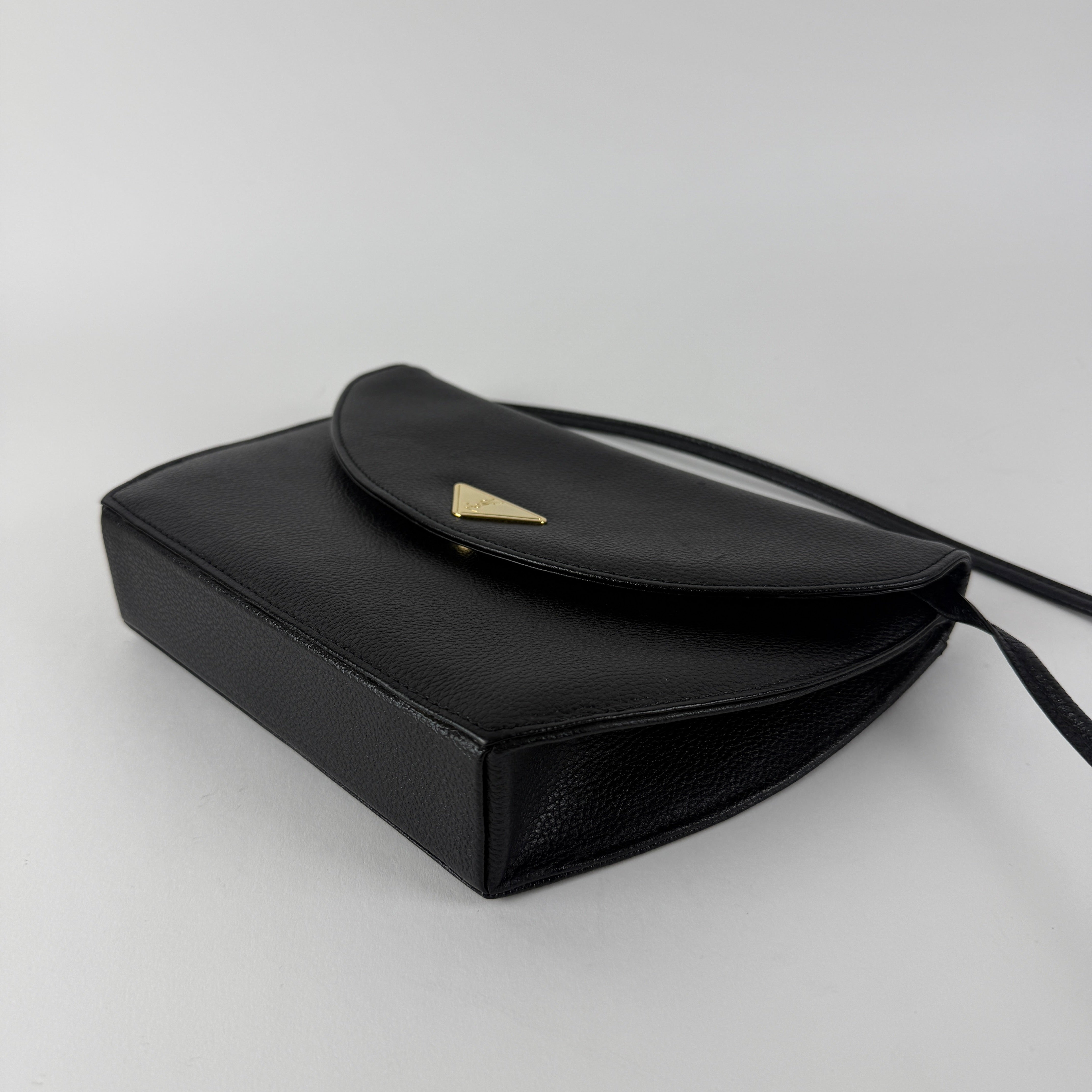 Vintage Black Crossbody Bag