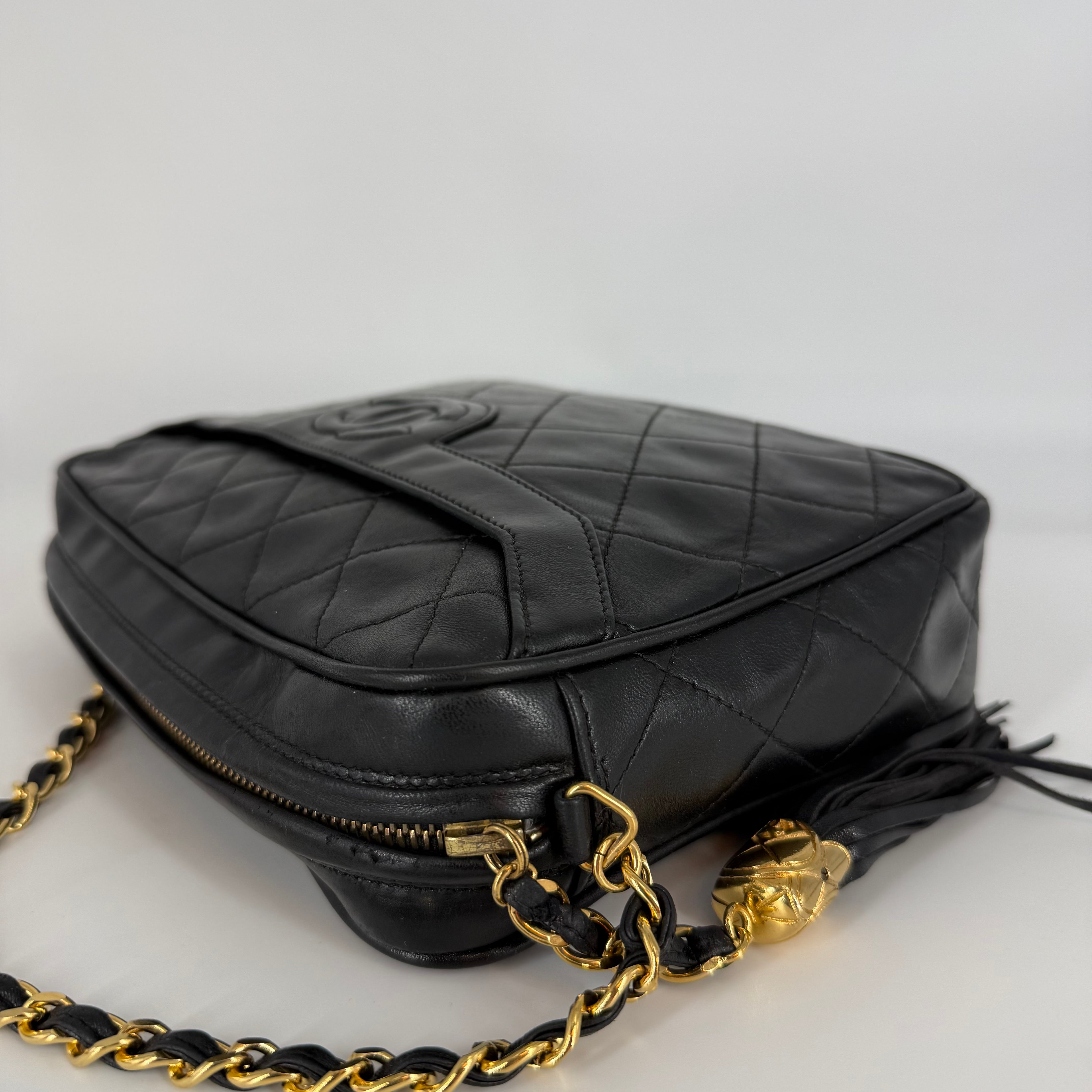 Vintage Camera Bag – 24K Gold