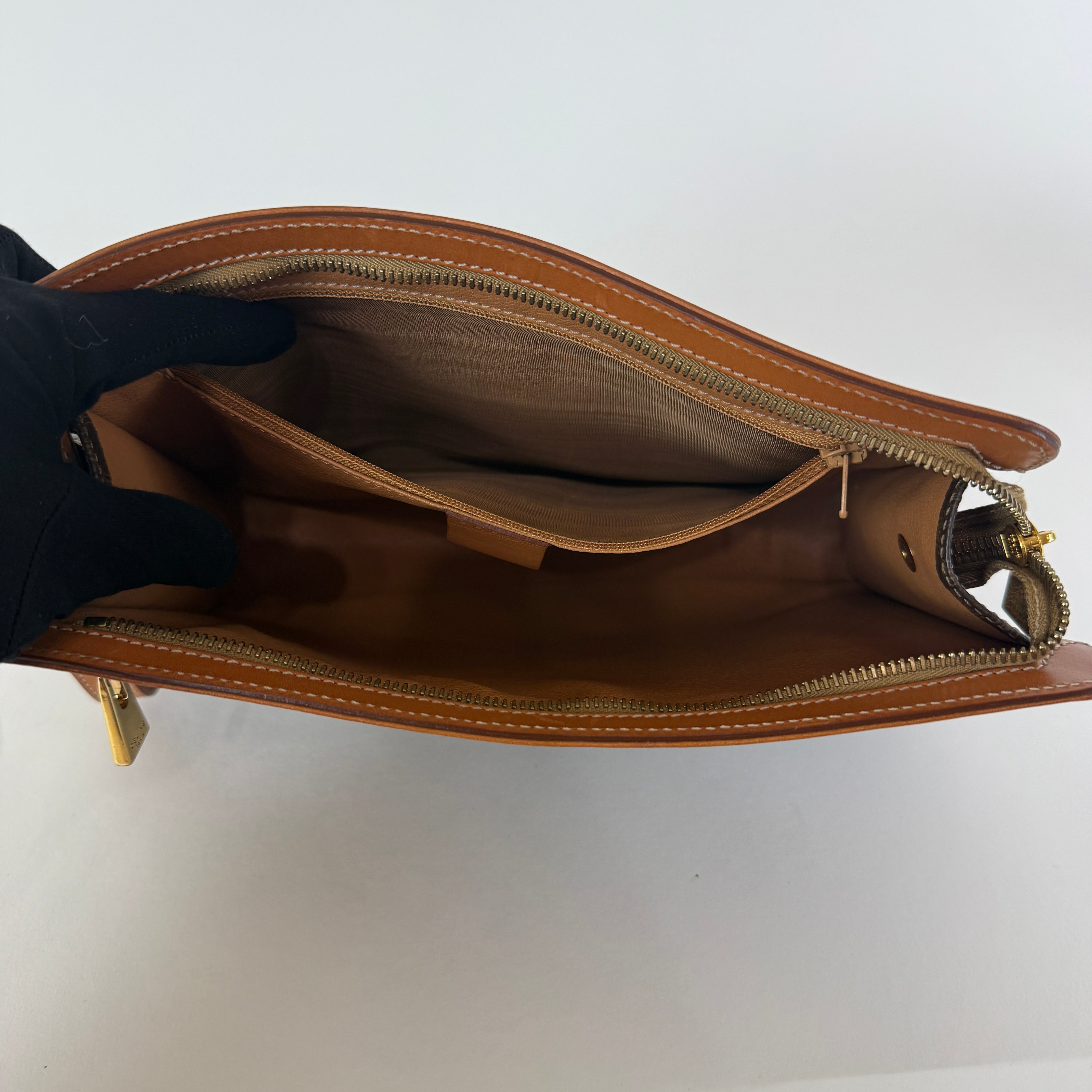 Macadam Wristlet Pouch — Triomphe Canvas